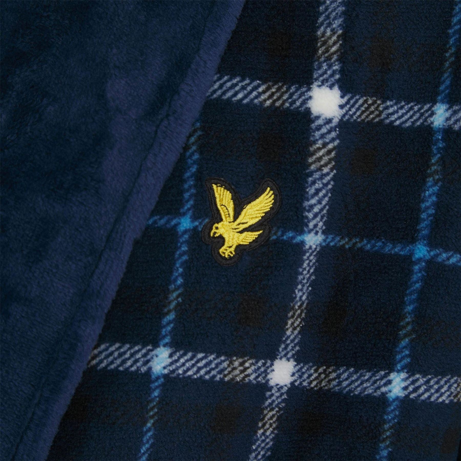 Lyle and Scott Plaid Men's Cassidy Bathrobe