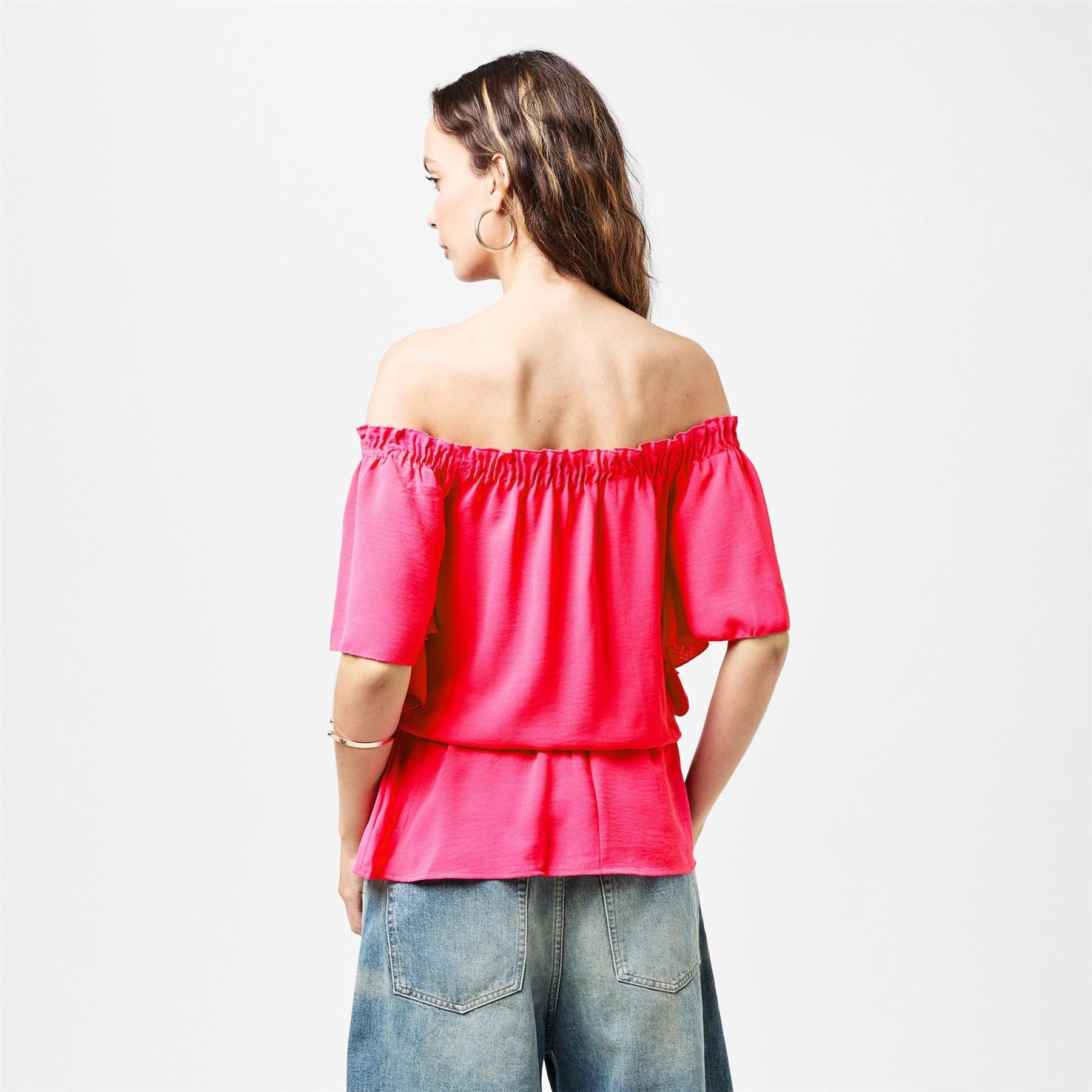 AX Paris Hem Bardot Top