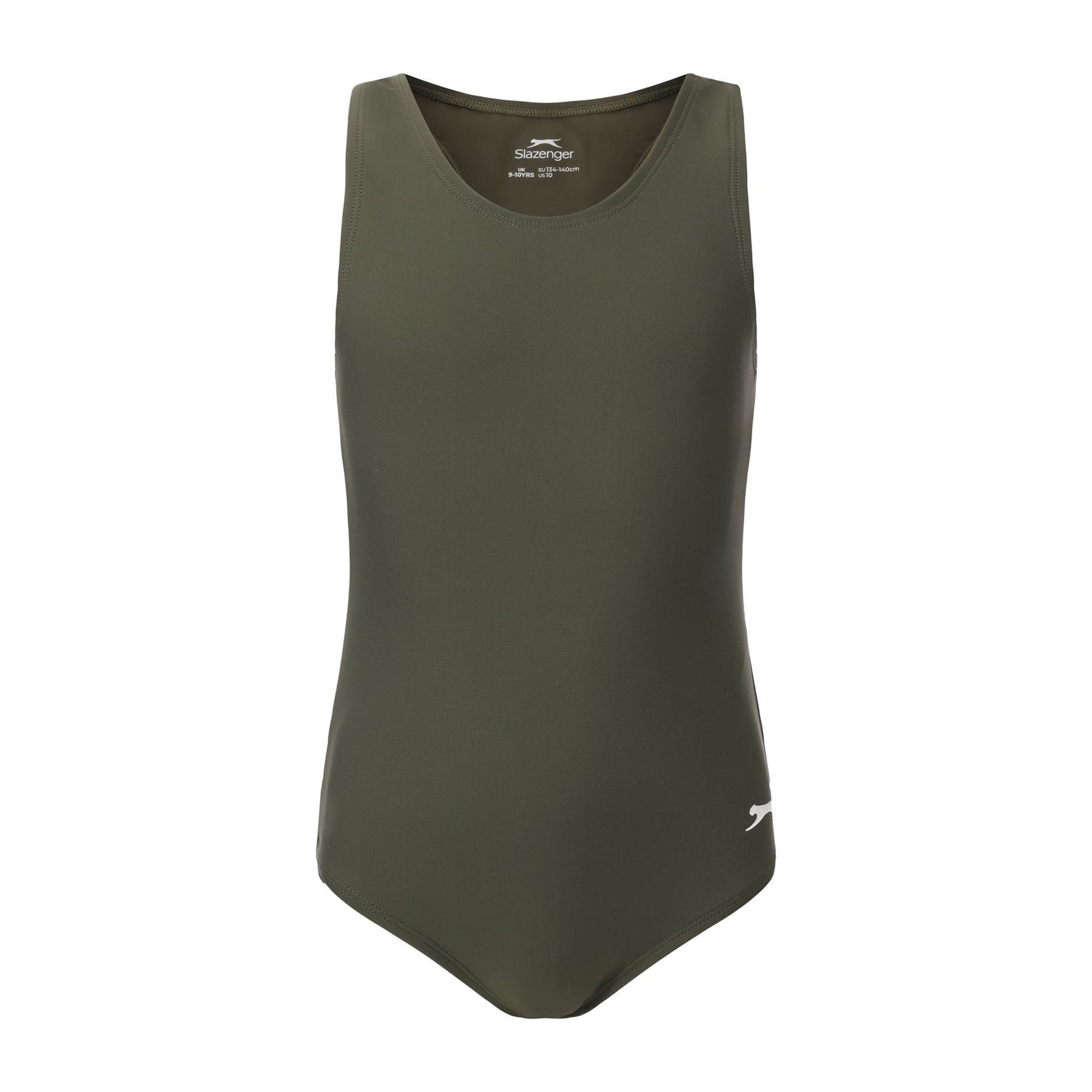 Slazenger Lycra® Xtra Life™ Racer Back Swimsuit Girls