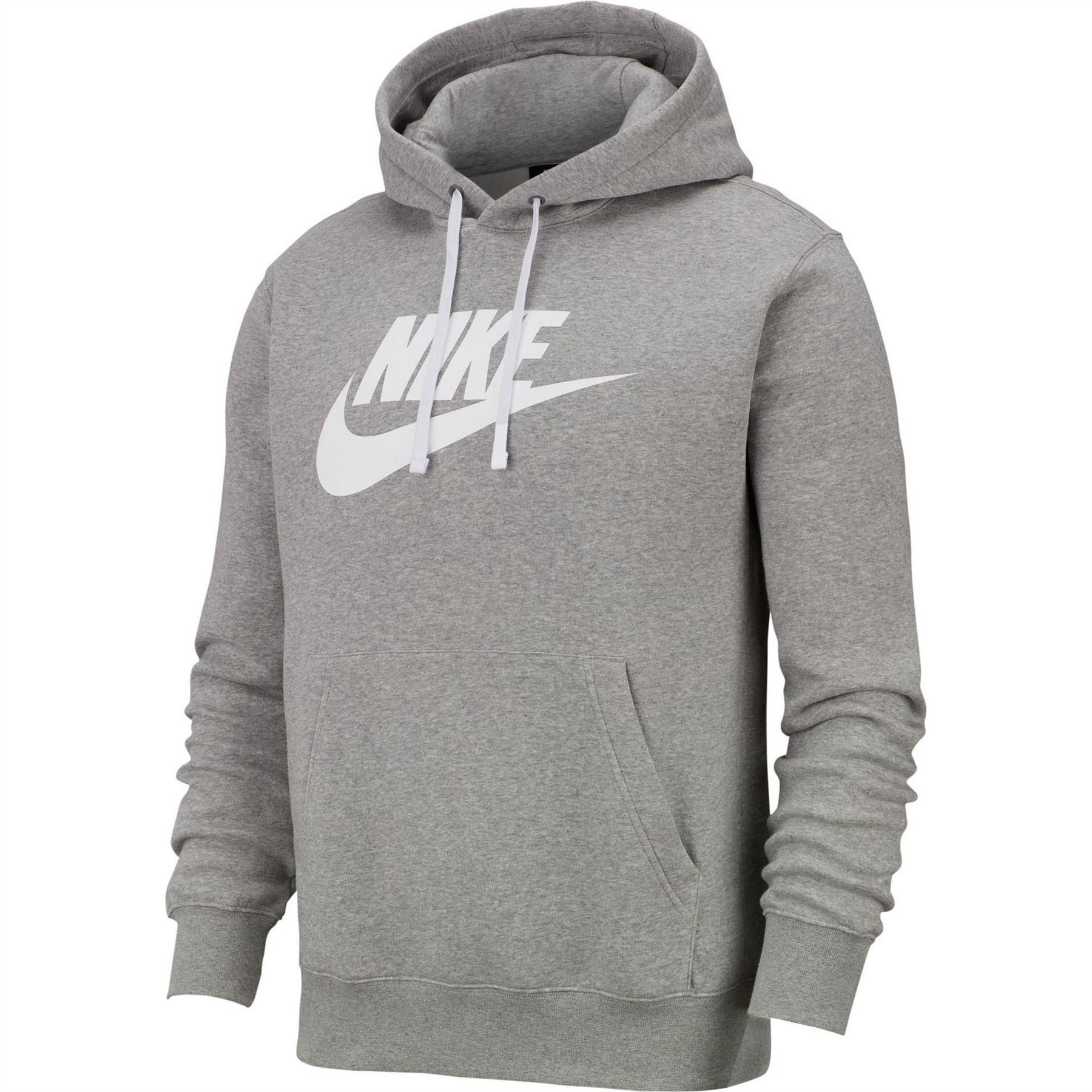 Nike Mens Sportswear Club Fleece Graphic Pullover Hoodie