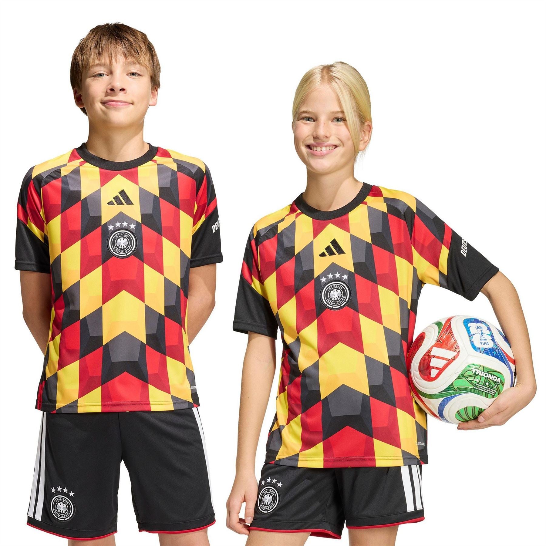 adidas Germany 2026 Pre Match Short Sleeve T-Shirt