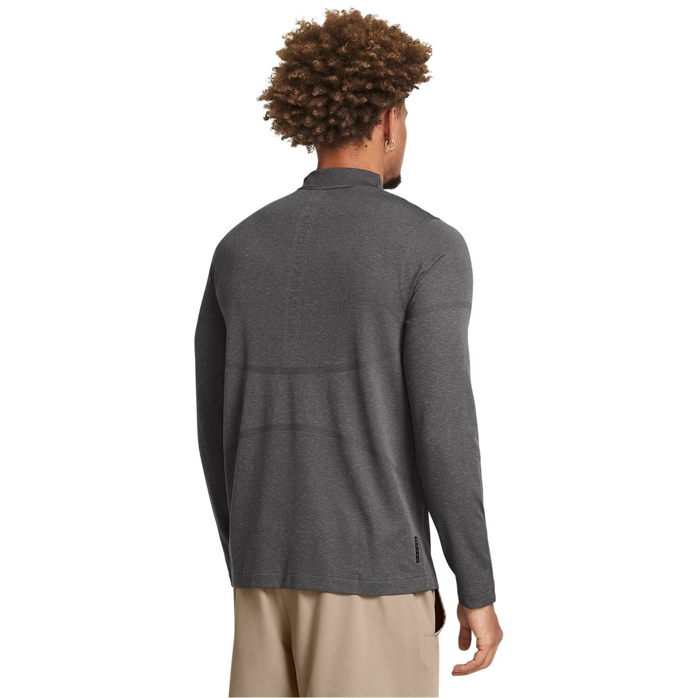 Under Armour Zip Neck Long Sleeve Regular Fit T-Shirt