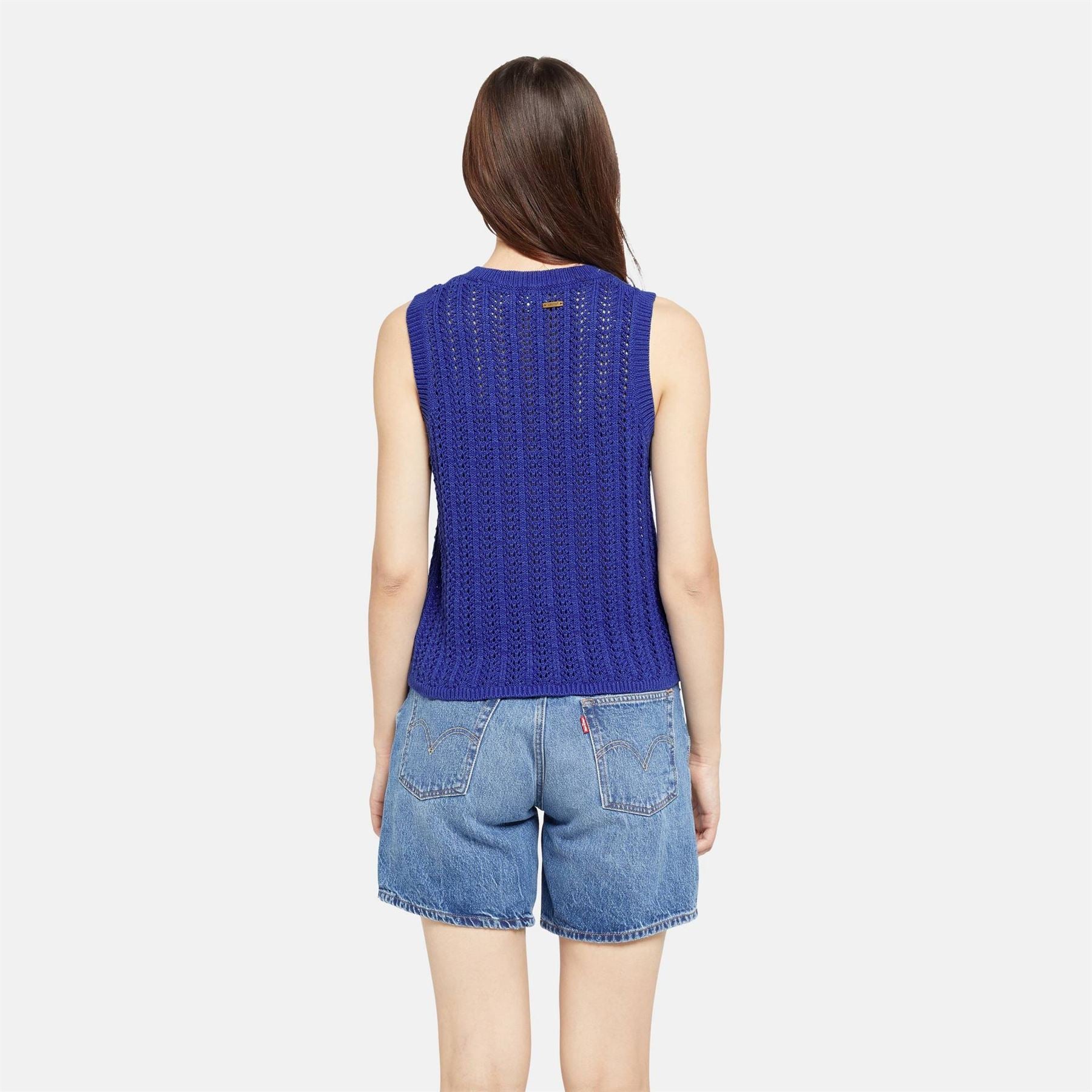 Levis Sunrise Crochet Crew Neck Jumper