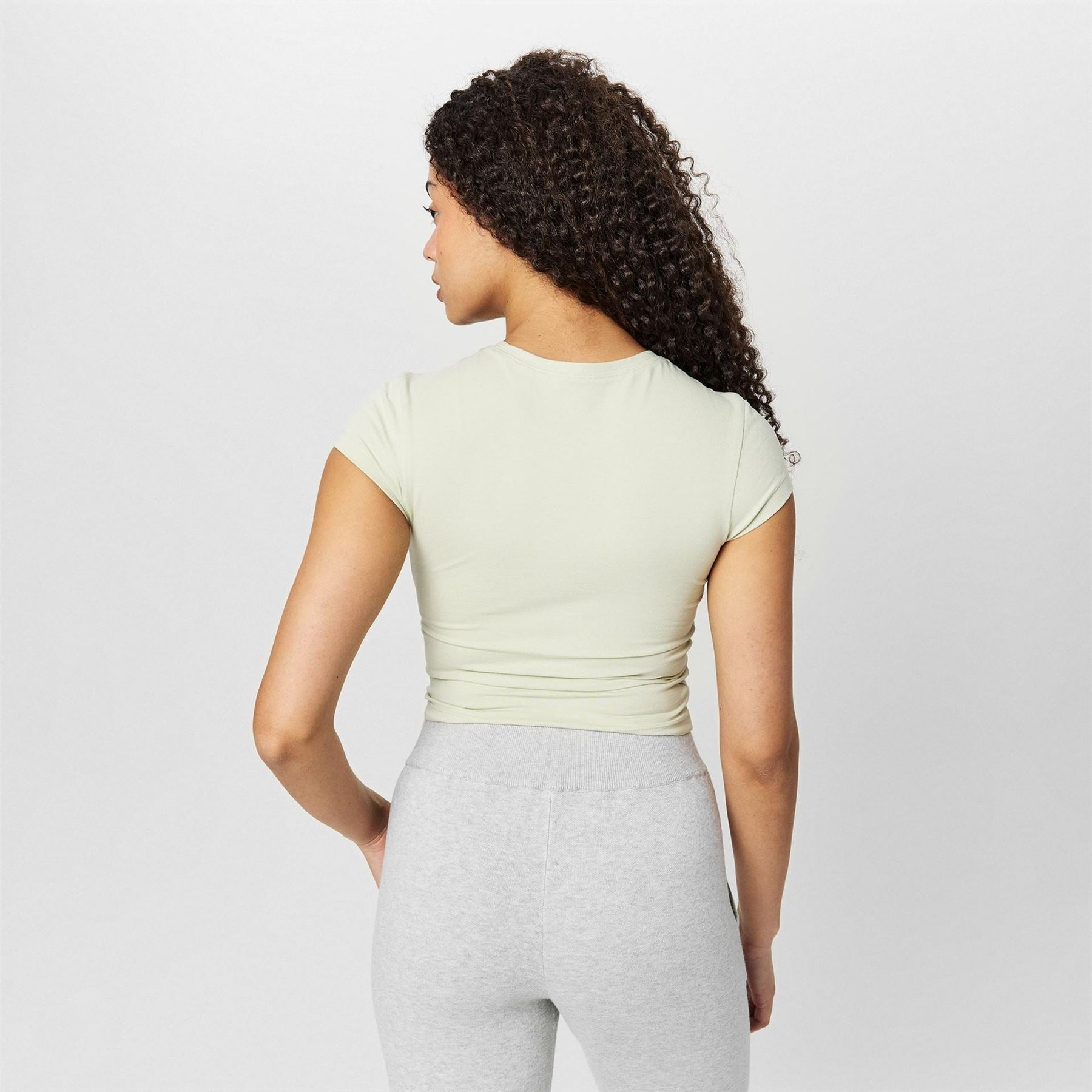 Jack Wills Cropped Slim Fit Lettering T-Shirt