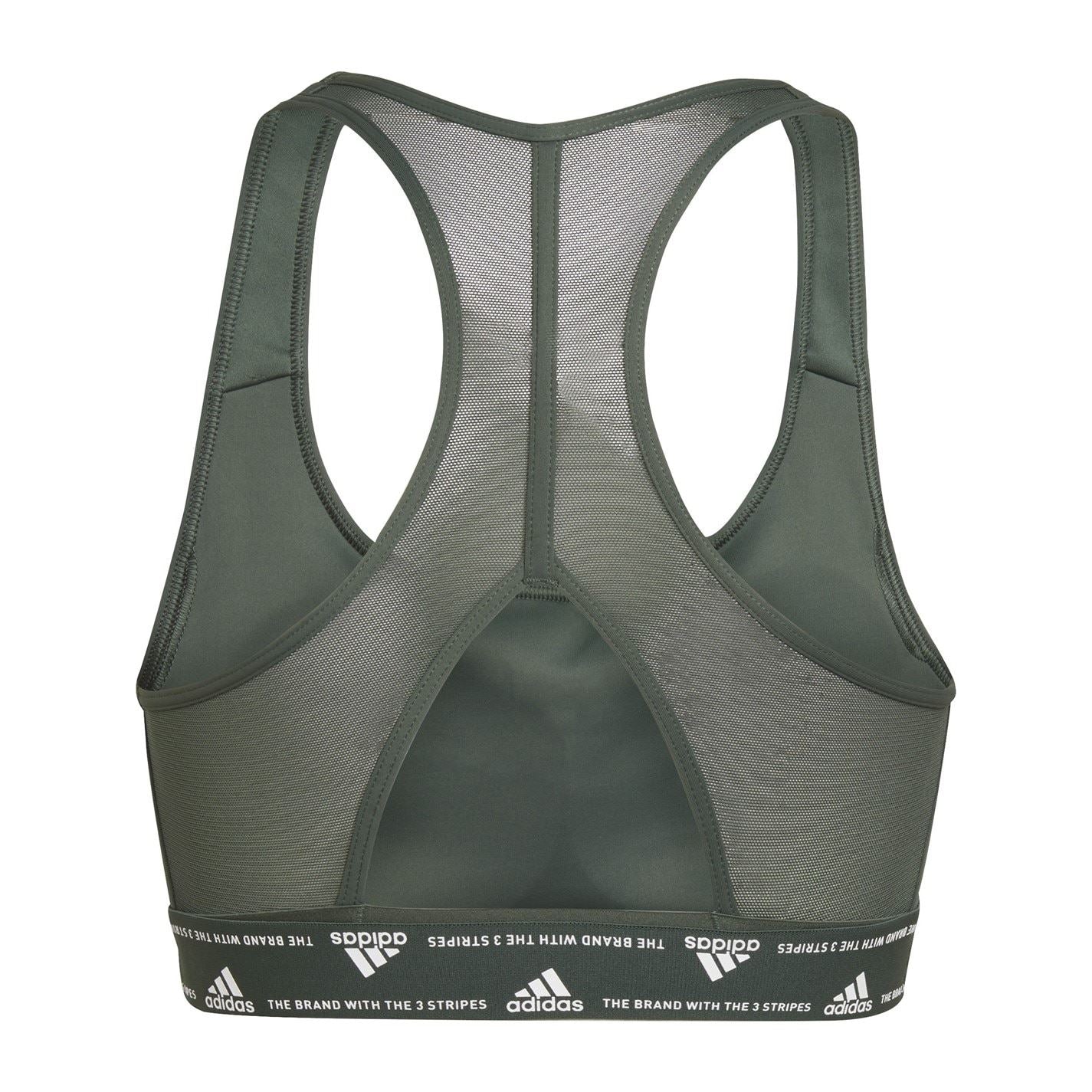adidas Womens Powerreact Training Medium Support Sports Bra
