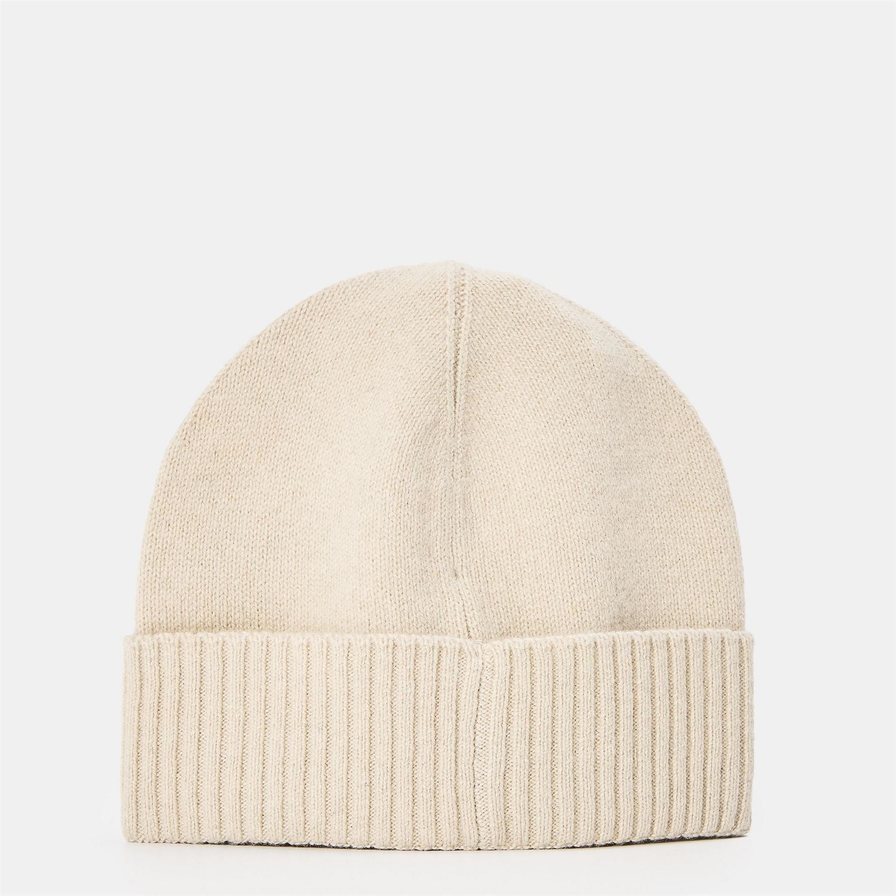 Boss Ribbed Patterned Akaio Beanie with Bold Logo
