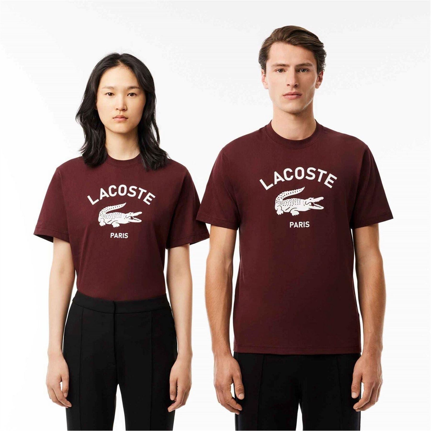 Lacoste Large Logo Short Sleeve Regular Fit T-Shirt