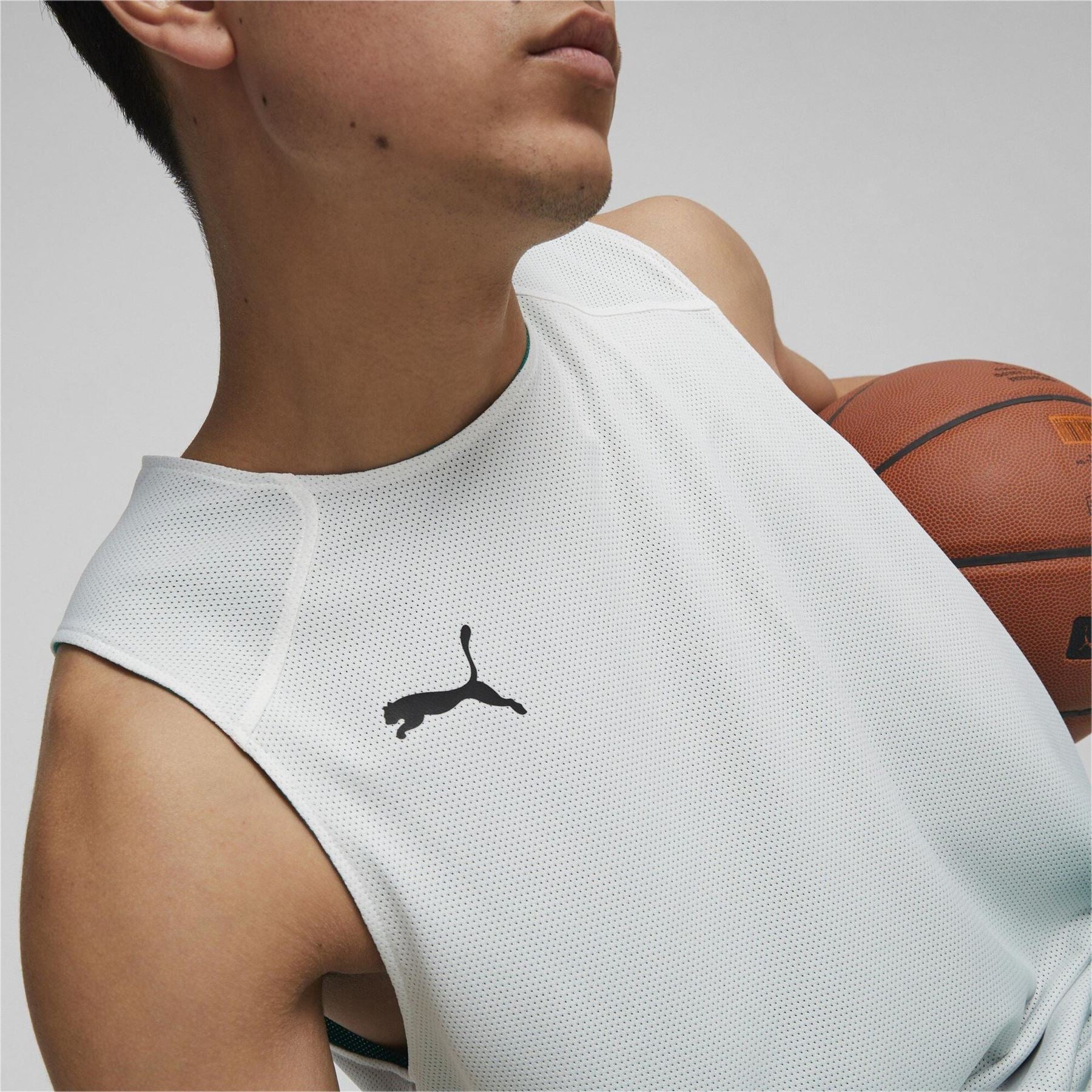 Puma Hoops Team Reverse Practice Performance Basketball Jersey