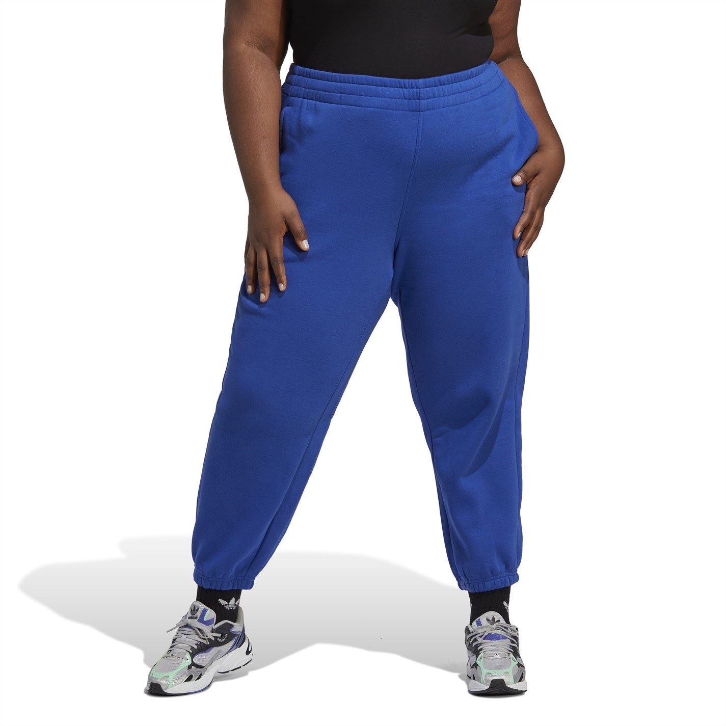 adidas Originals Womens Essentials Plus Size Fleece Joggers