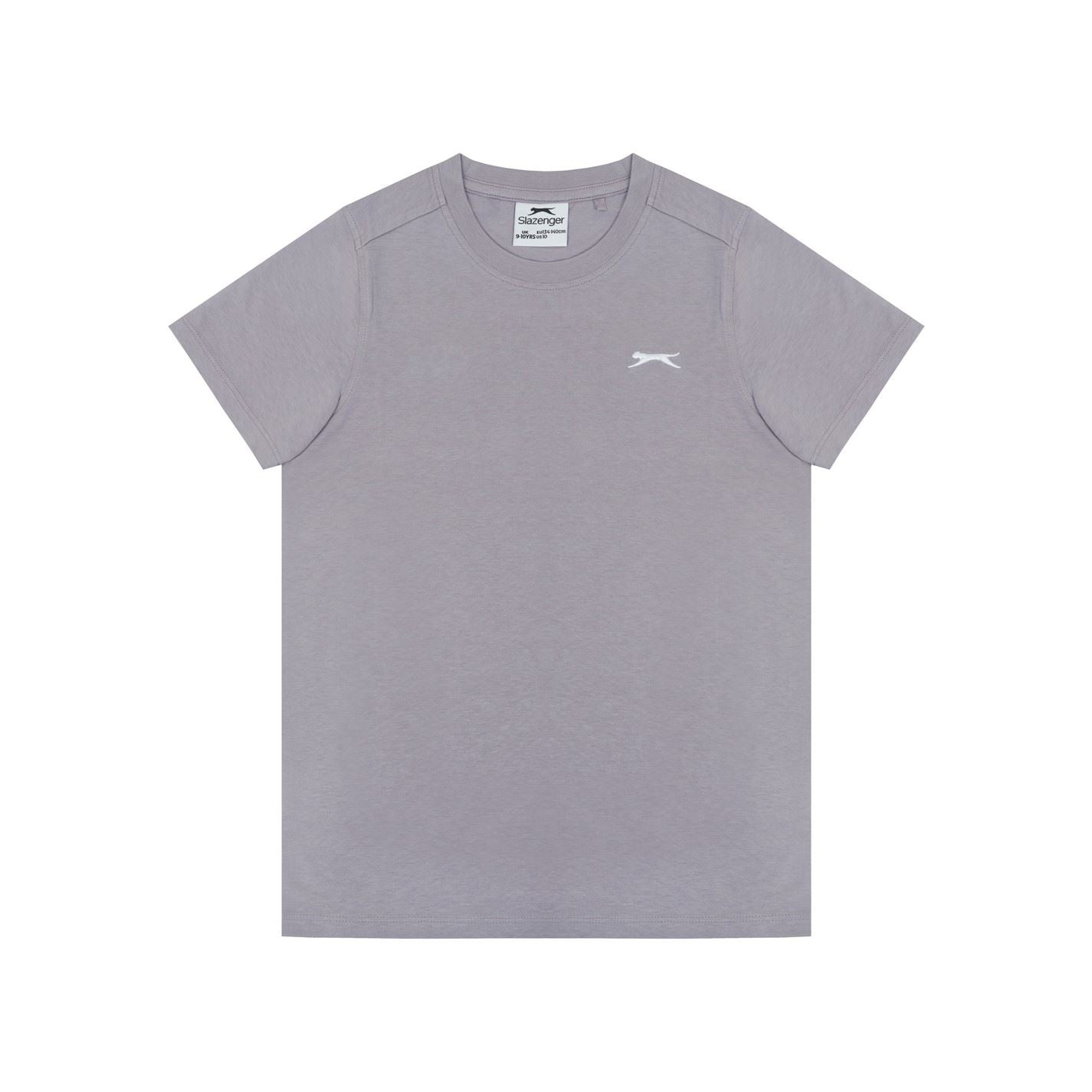 Slazenger Junior Boys Plain Tee Shirt