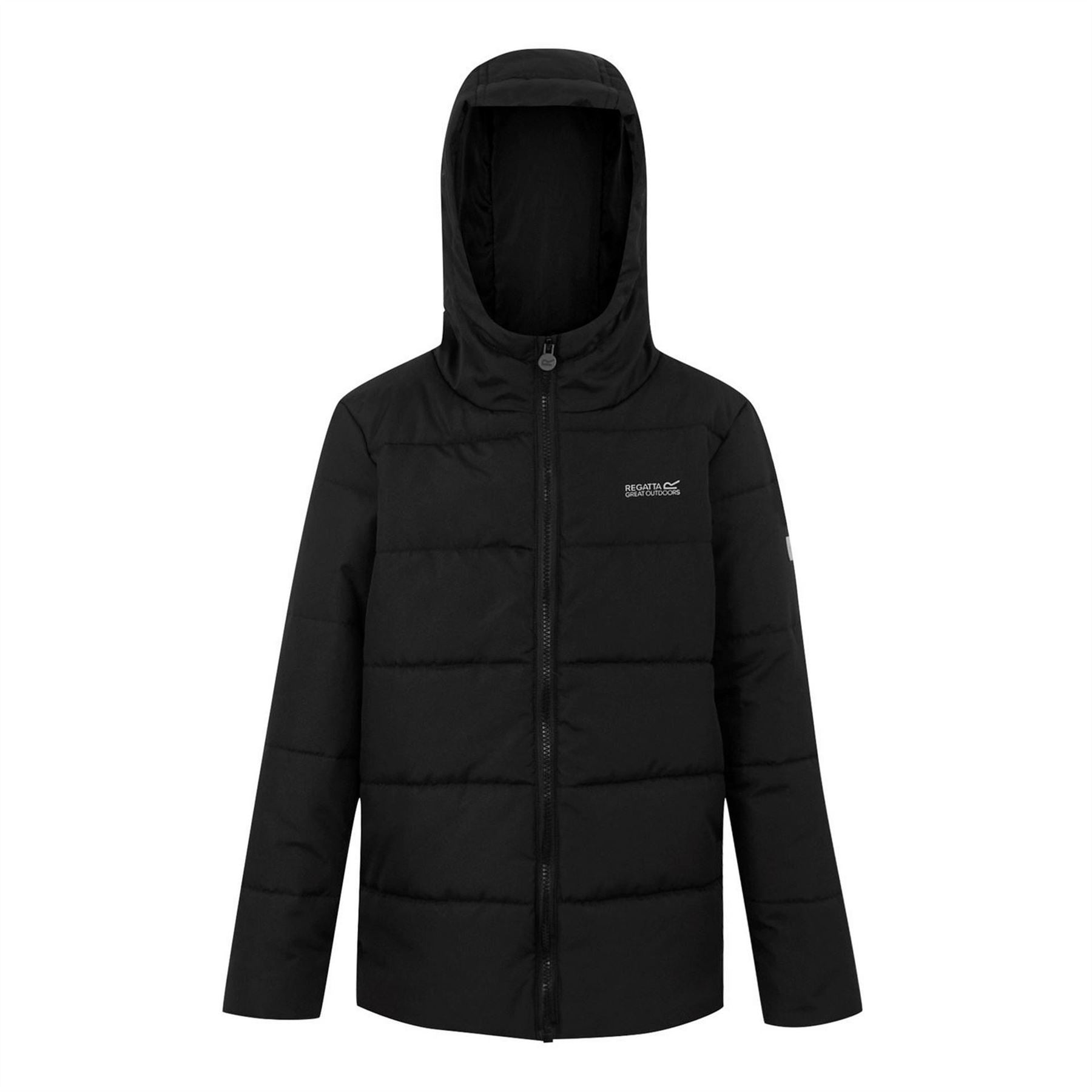 Regatta Kids Halkner Thermoguard Reflective Long Sleeve Insulated Puffer Jacket