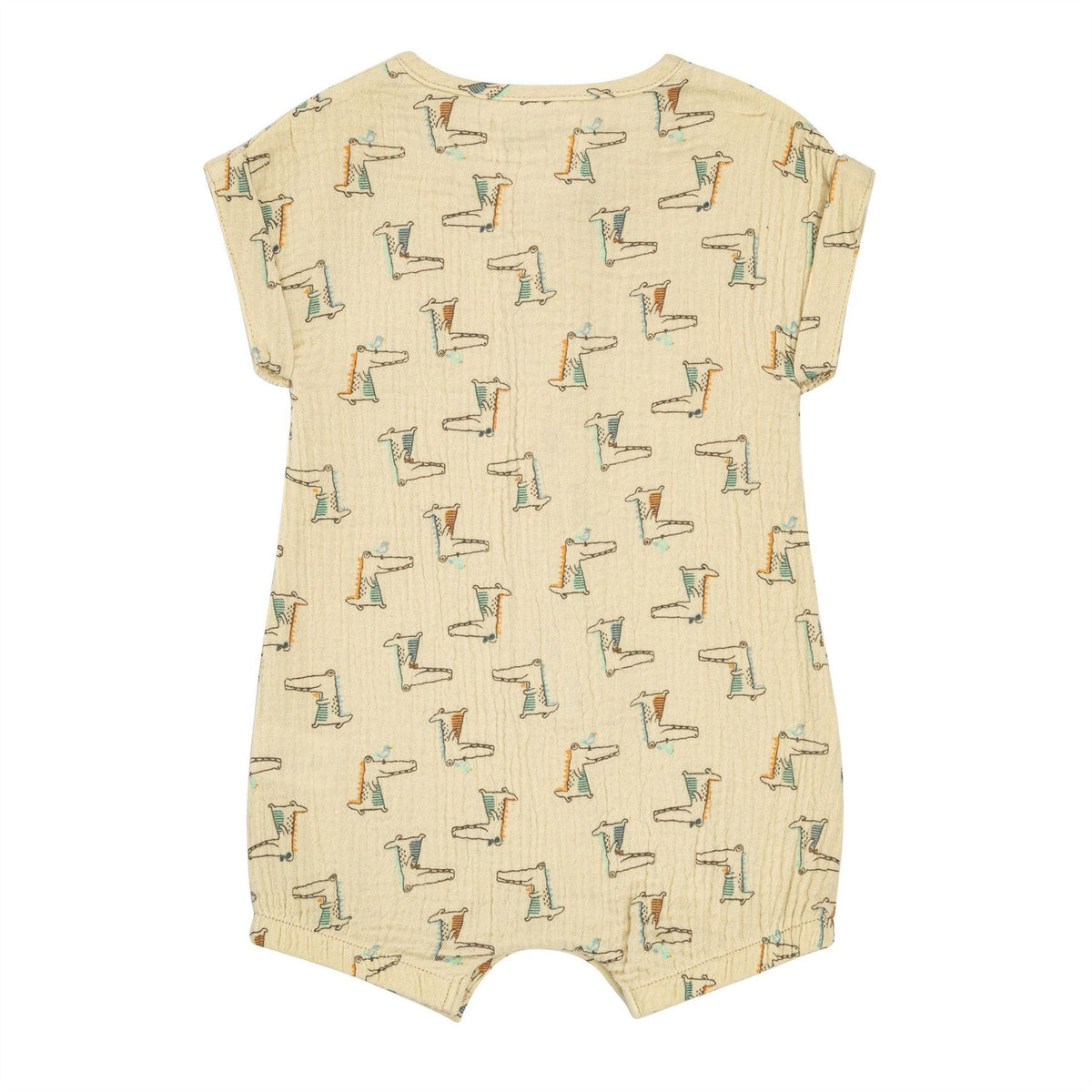 Hello World Studio Button Up Bodysuit
