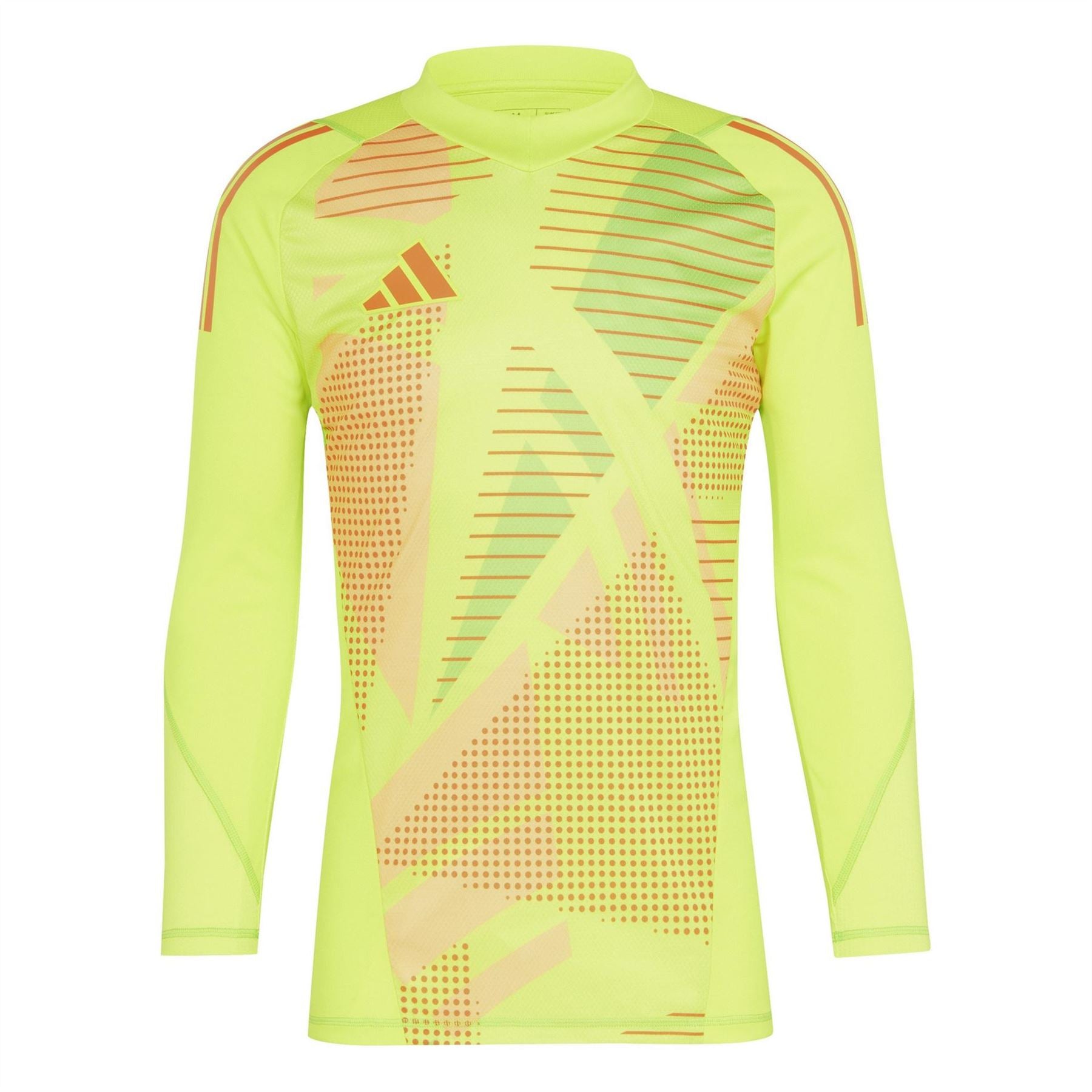 adidas V-Neck Raglan Sleeve Long Sleeve Jersey Top