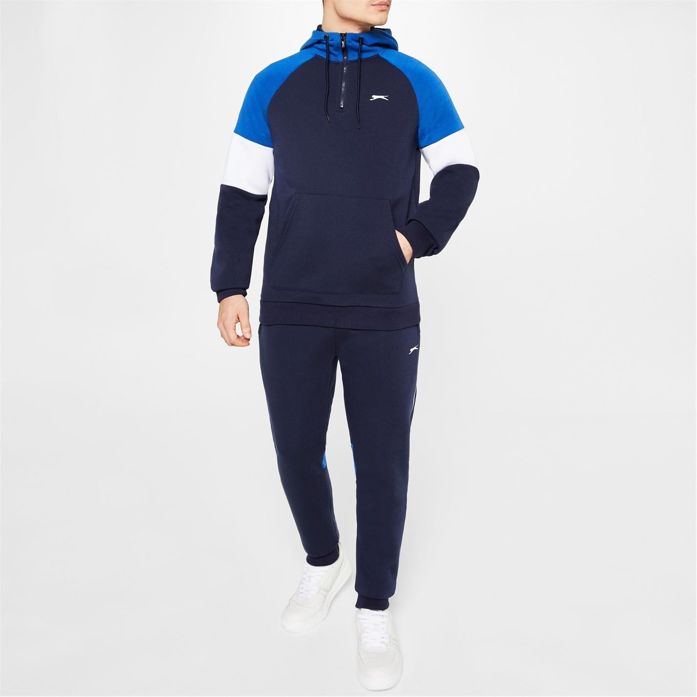 Slazenger Mens Quarter Zip Tracksuit