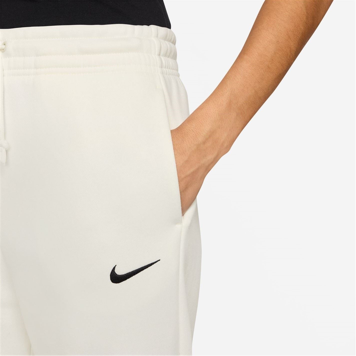 Nike Womens Sportswear Phoenix Fleece High Waisted Wide Leg Sweatpants