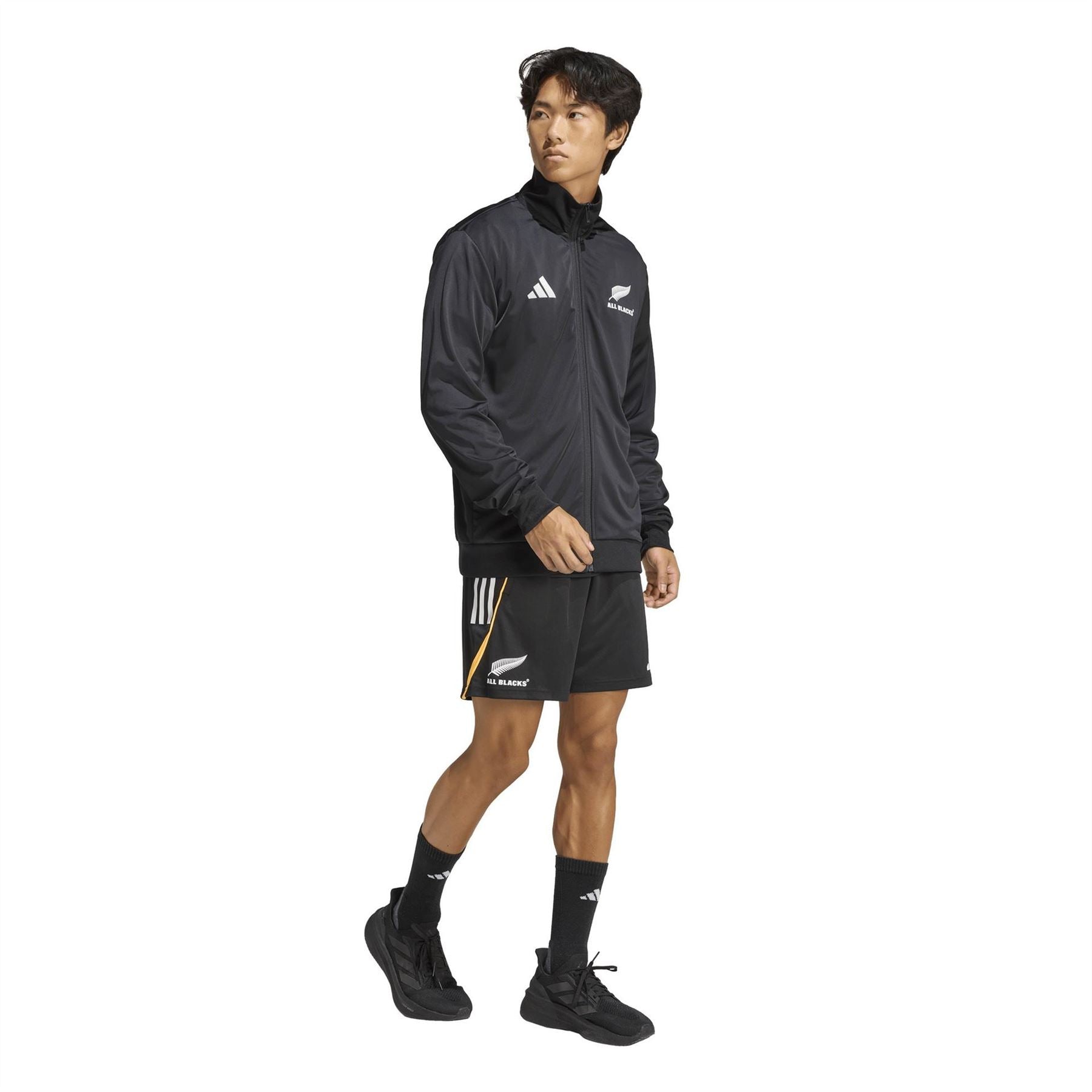 adidas Mens All Blacks X Marvel Tracksuit Top