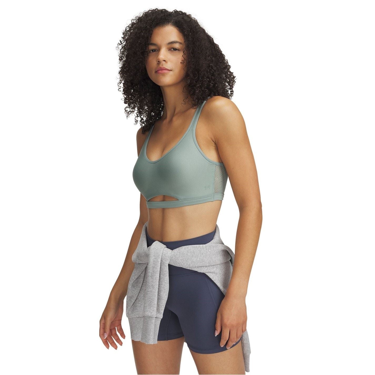 Under Armour Infinity Scoop Neck Spaghetti Strap Sports Bra