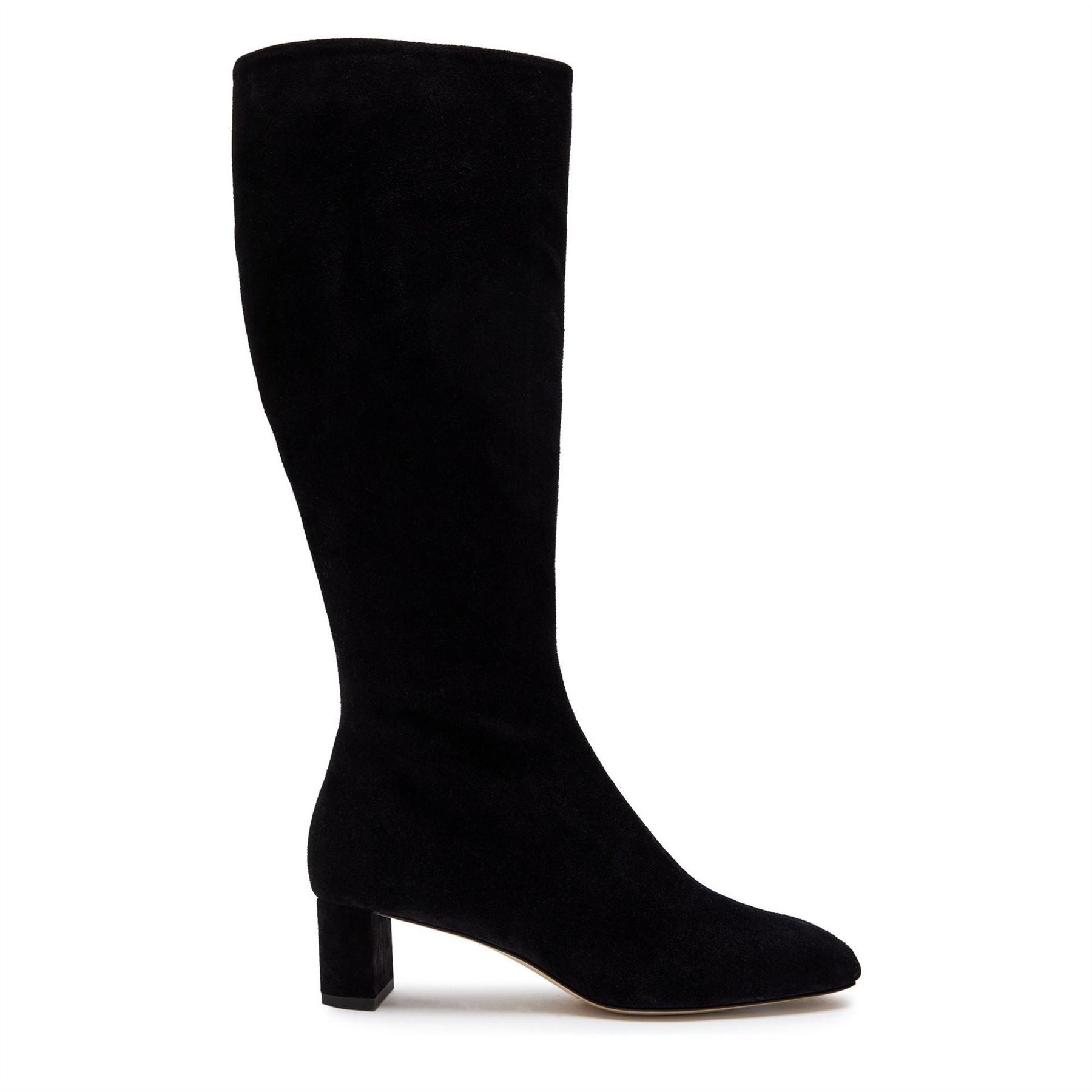 Aeyde Cow Suede Leather Black
