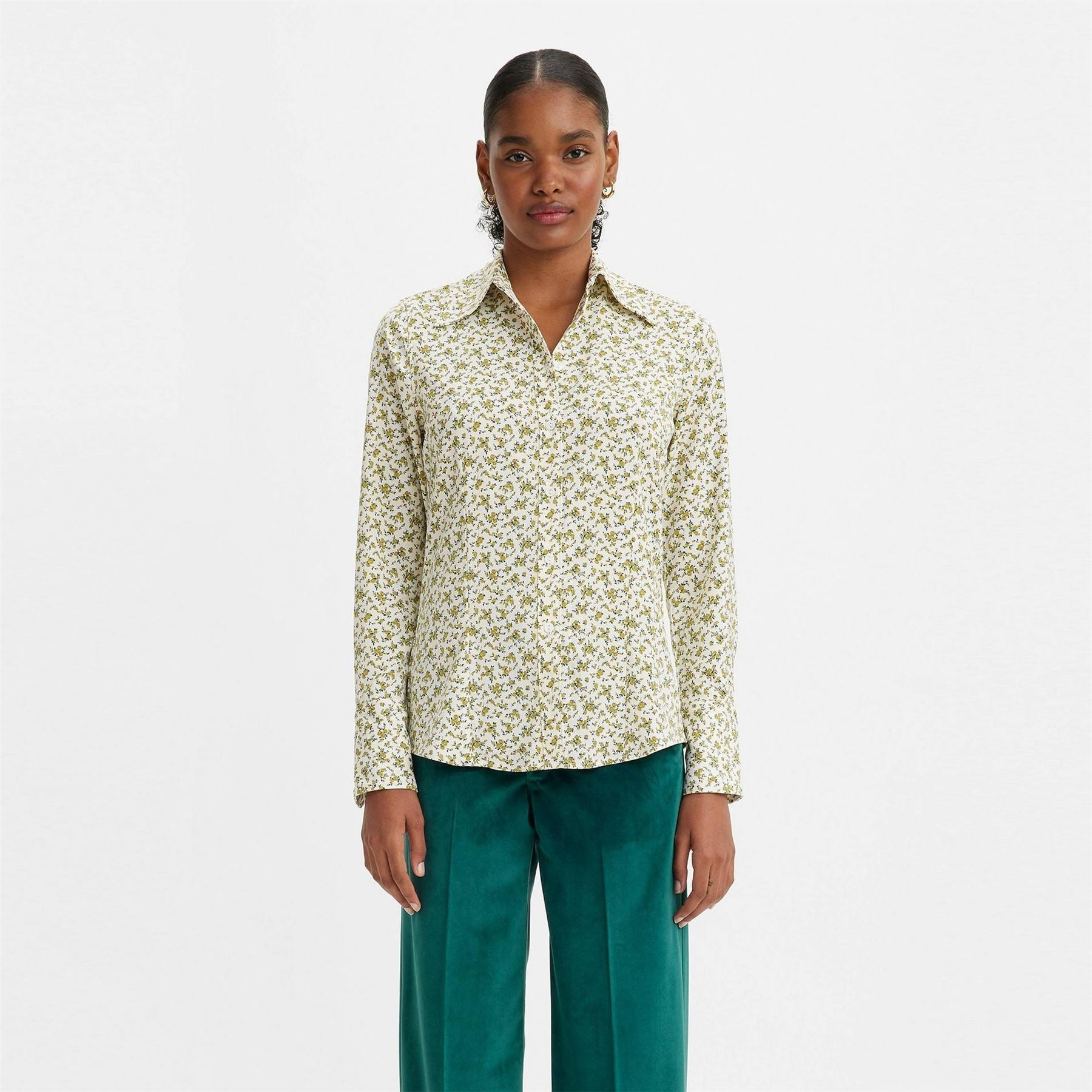 Levis Maeve Elodie Floral Long Sleeve Blouse