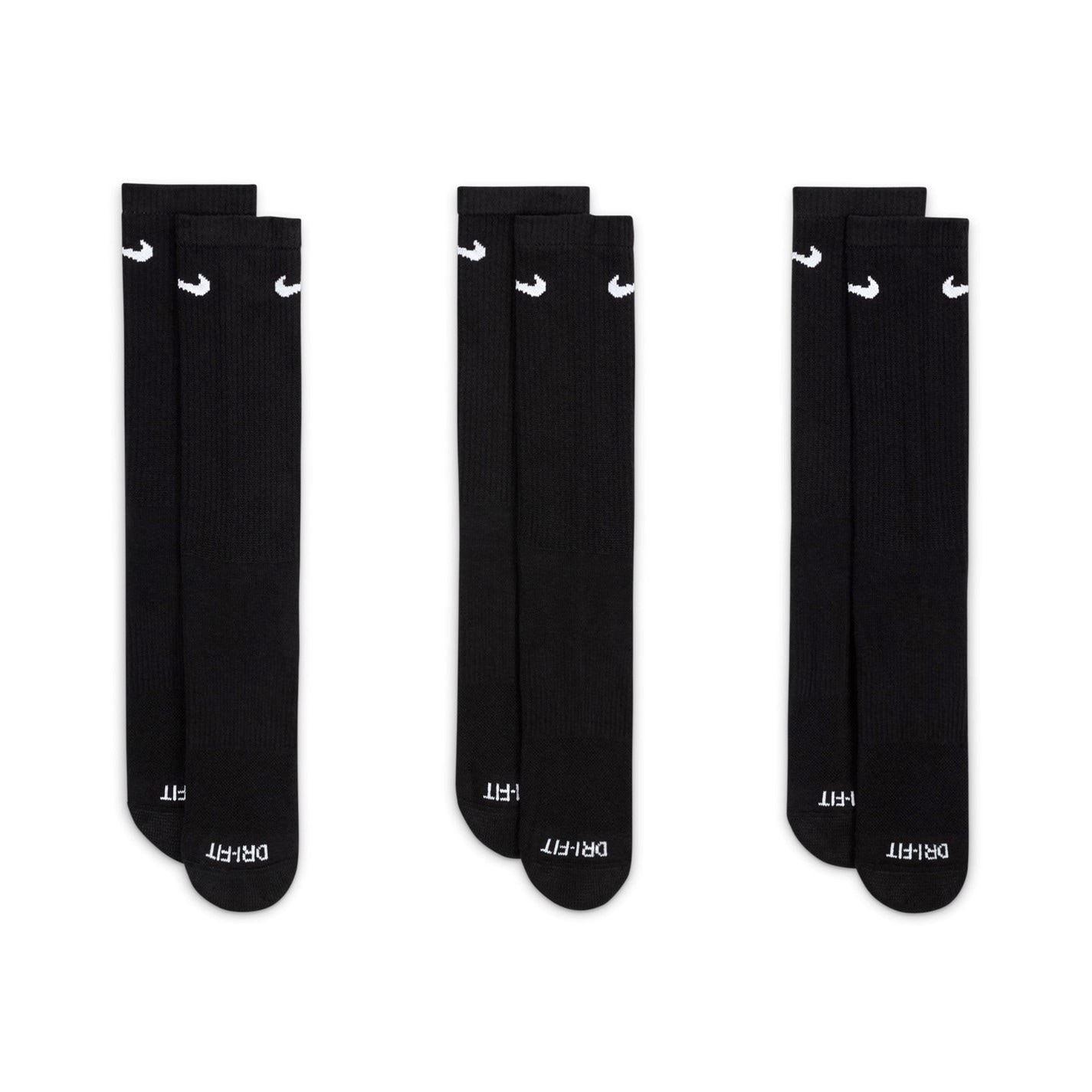 Nike 3 Pack Crew Socks Mens