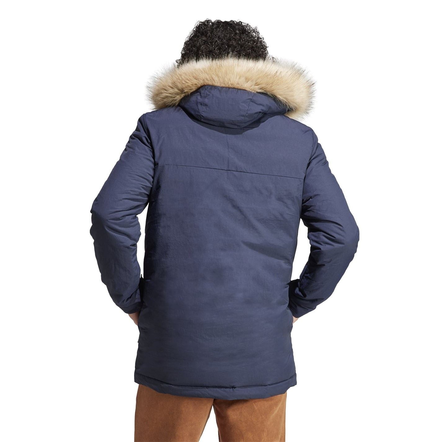adidas Mens Ho Fur Pa Parka