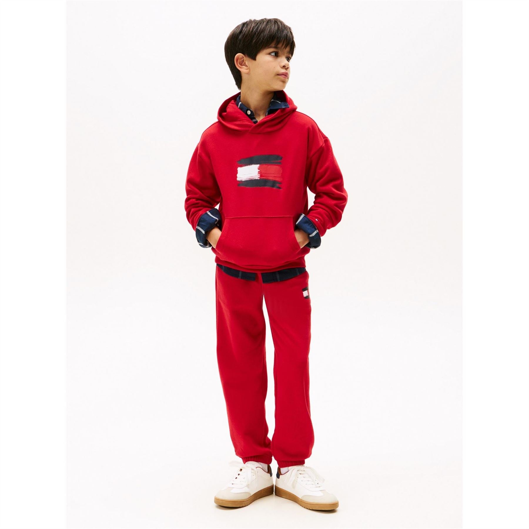 Tommy Hilfiger Flag Graphic Long Sleeve Sweatshirt