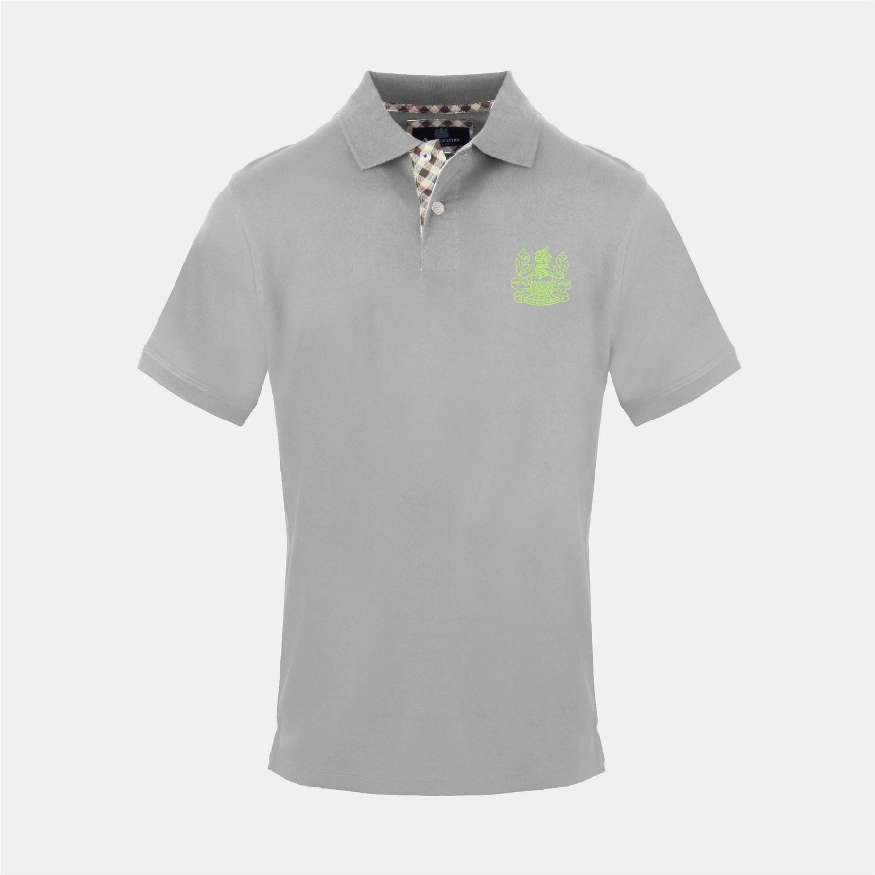 Aquascutum Collared Neck Short Sleeve Regular Fit Shirt
