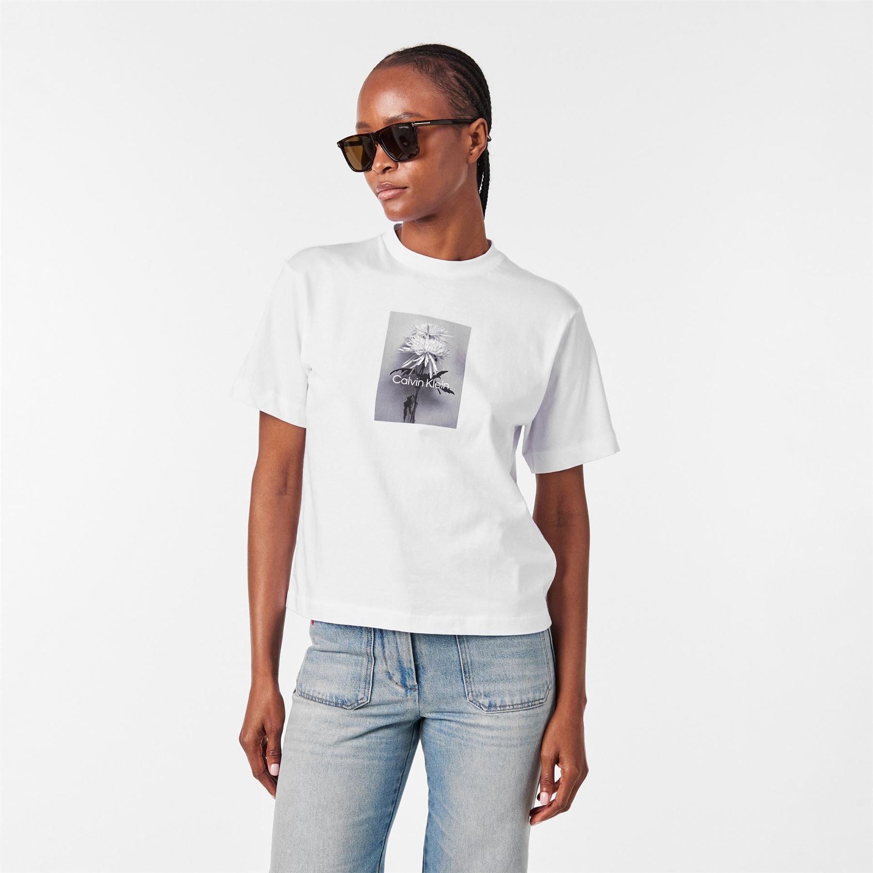 Calvin Klein Jeans Ckj Flower Box Oversized T-Shirt