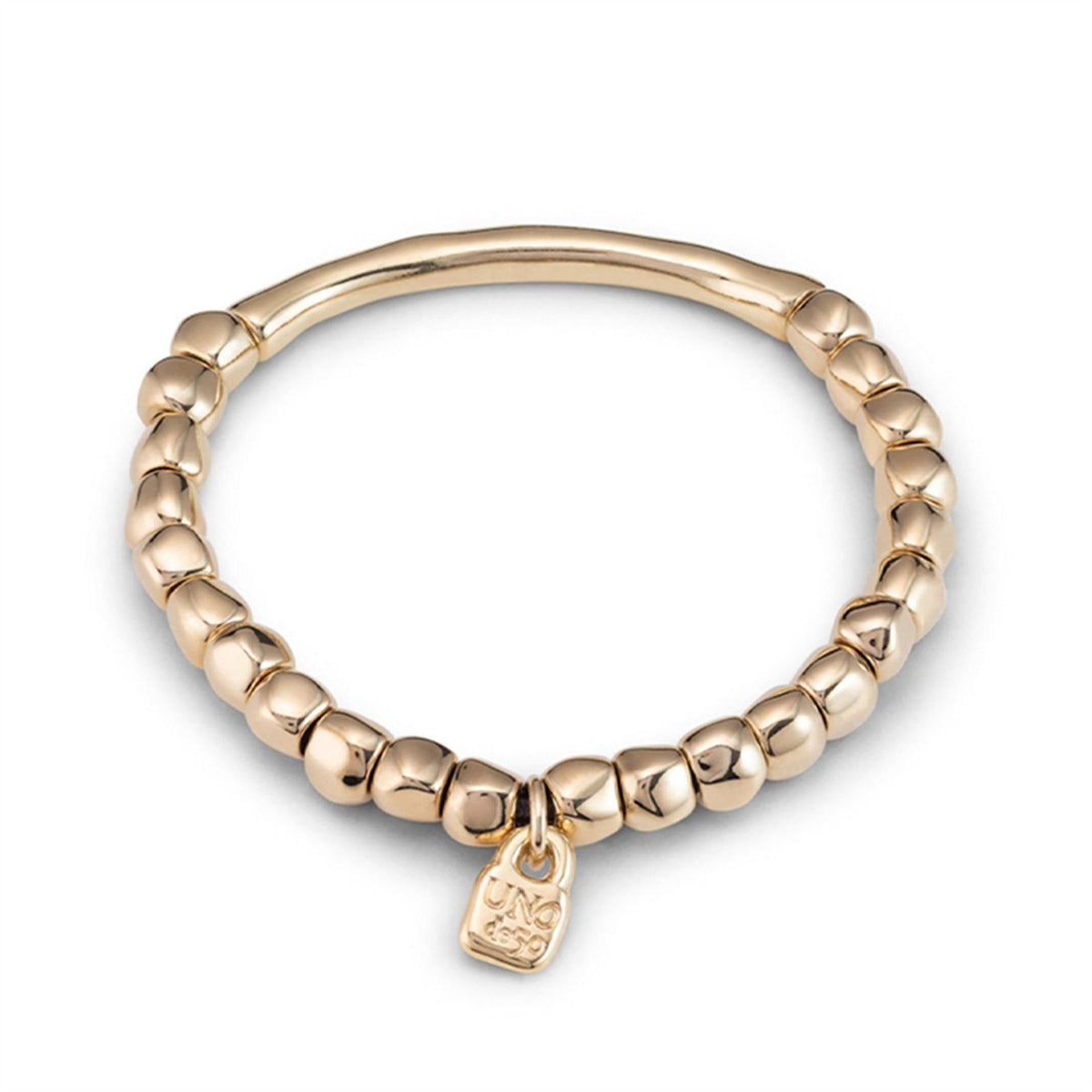 UNOde50 18k Gold Plated Stretch Bracelet