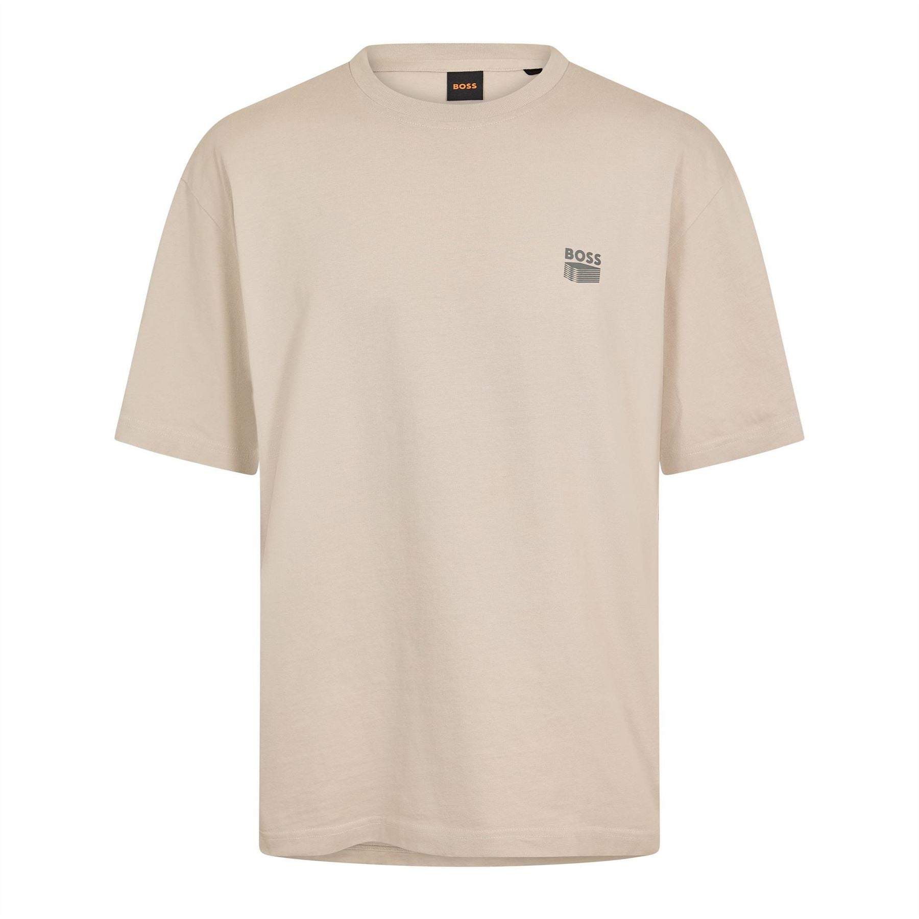 Boss Orange Cotton Jersey T-Shirt With Printed Brutalism Artwork