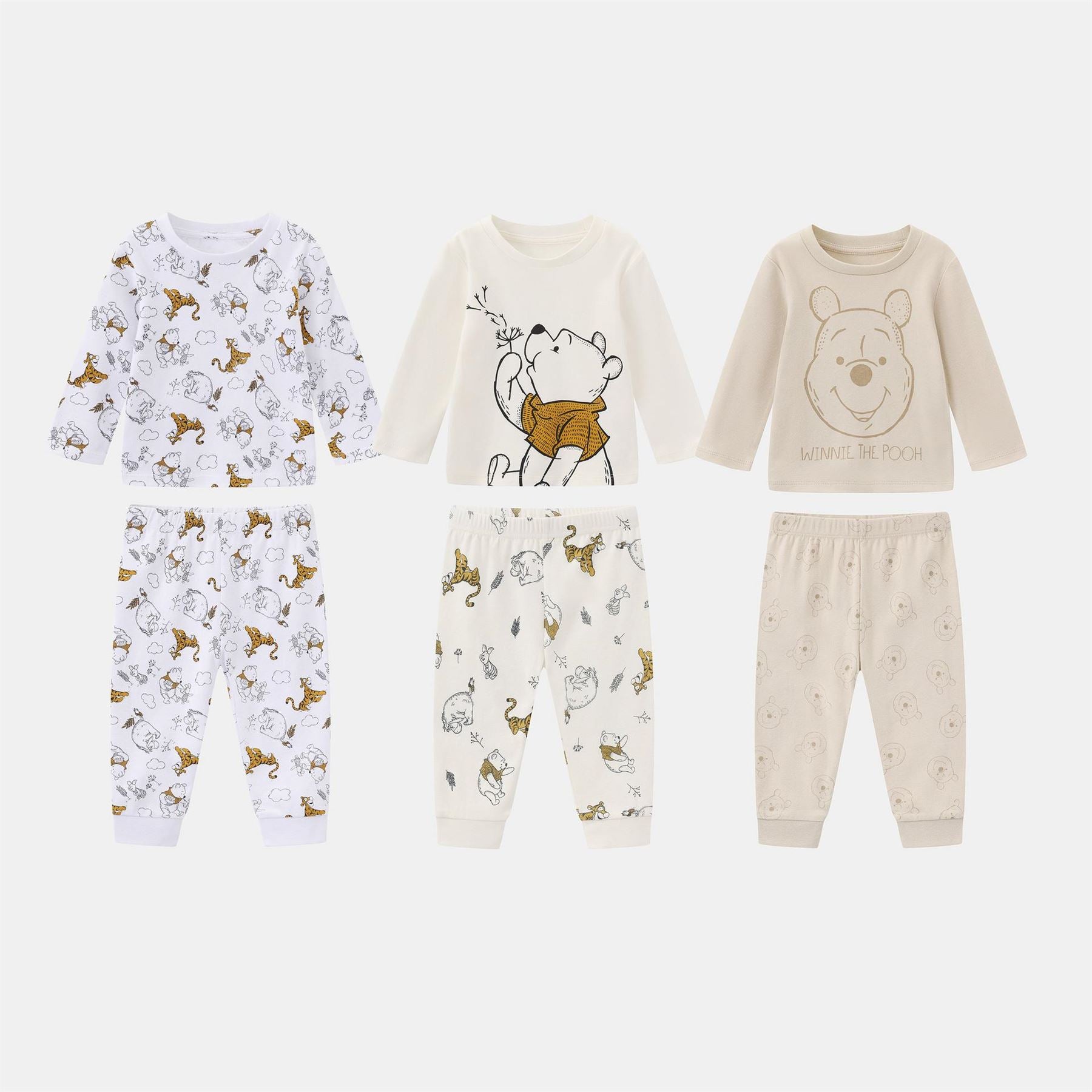 Character 3 Pack Pyjamas Set Baby