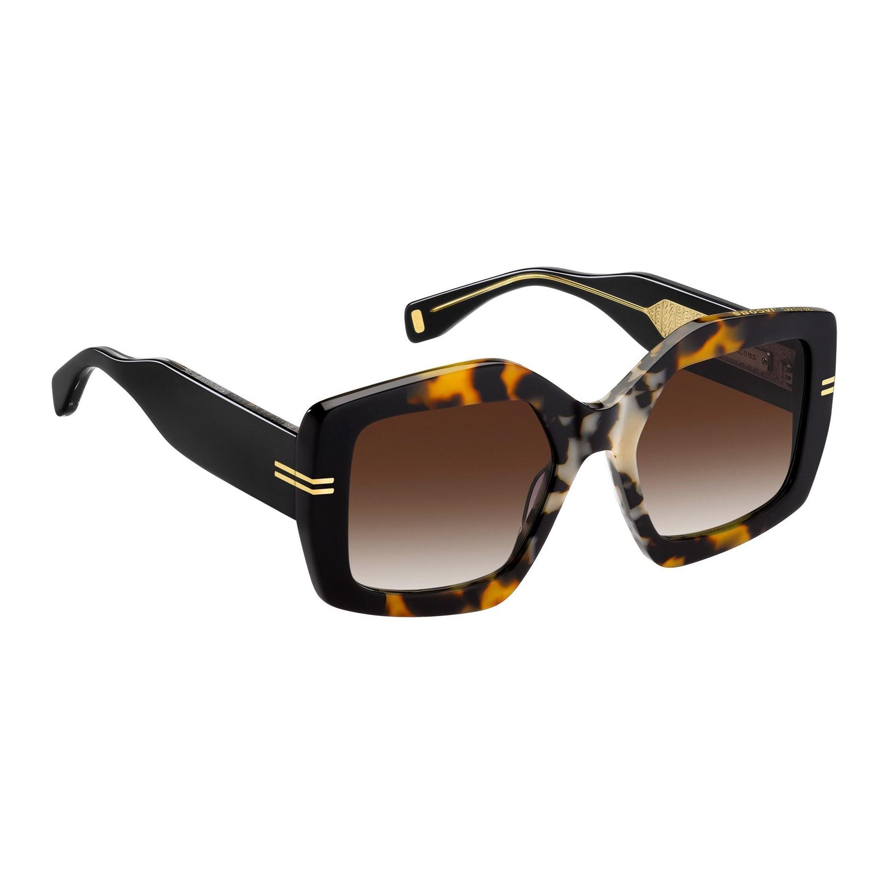 Marc Jacobs Rec Geometric Round Sunglasses