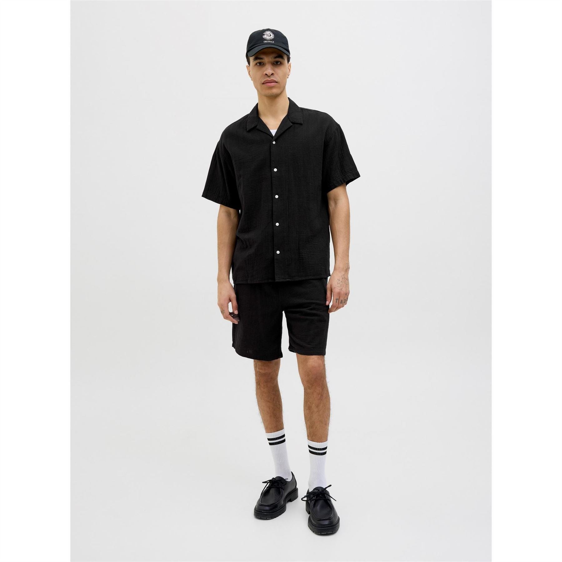 Jack and Jones Patras Relaxed Resort Short Sleeve Patterned Shirt
