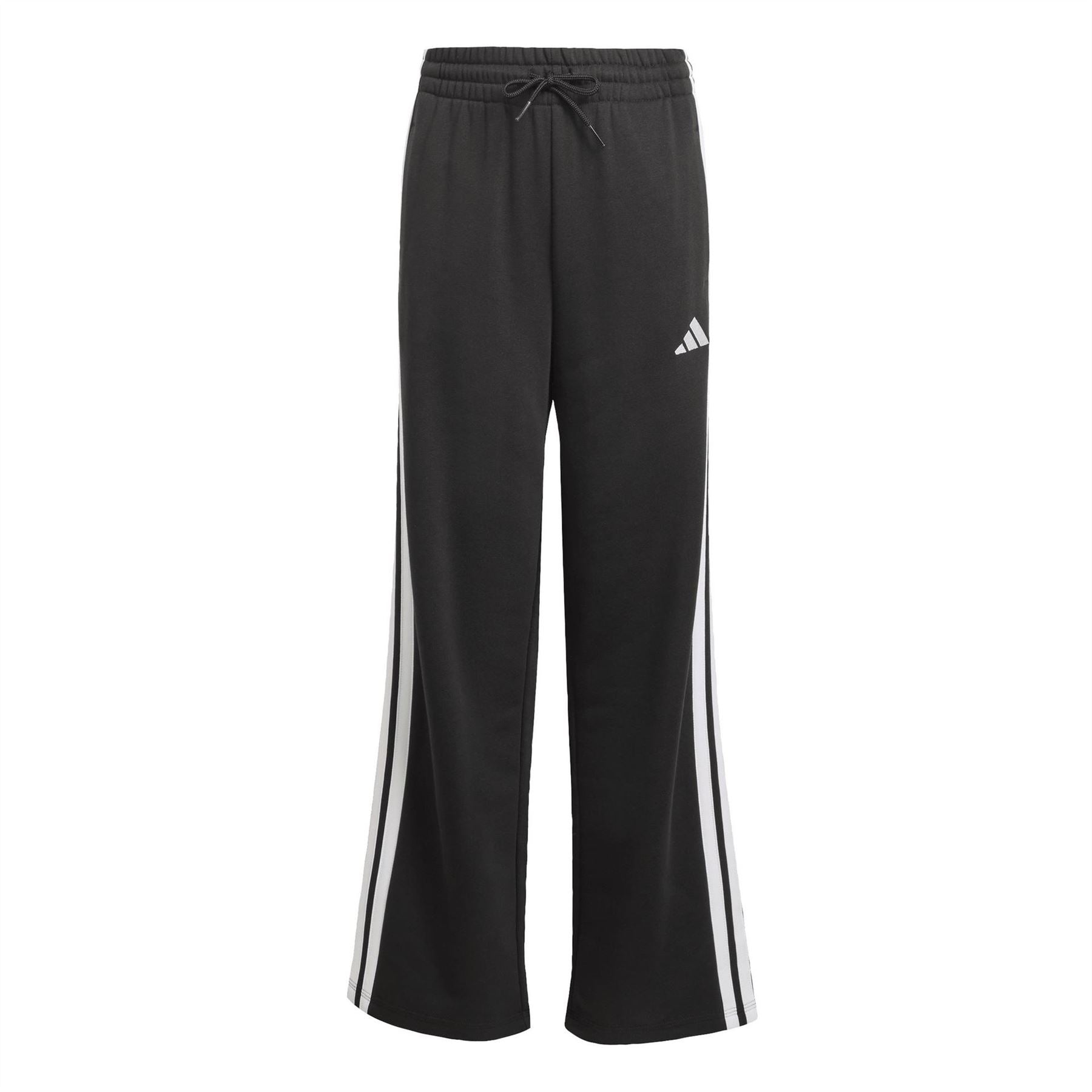 adidas Wide Leg Three Stripes Track Joggers