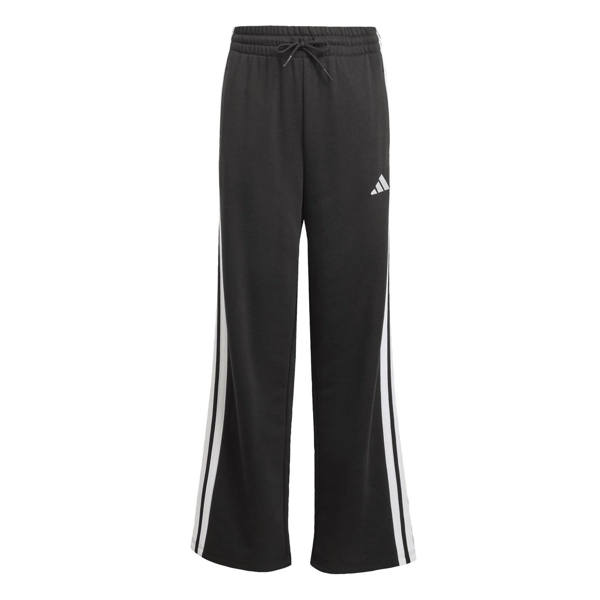 adidas Wide Leg Three Stripes Track Joggers