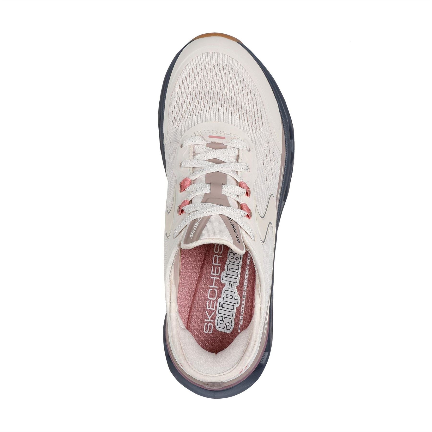 Skechers Glide Step Low Top Chunky Heel Sneakers