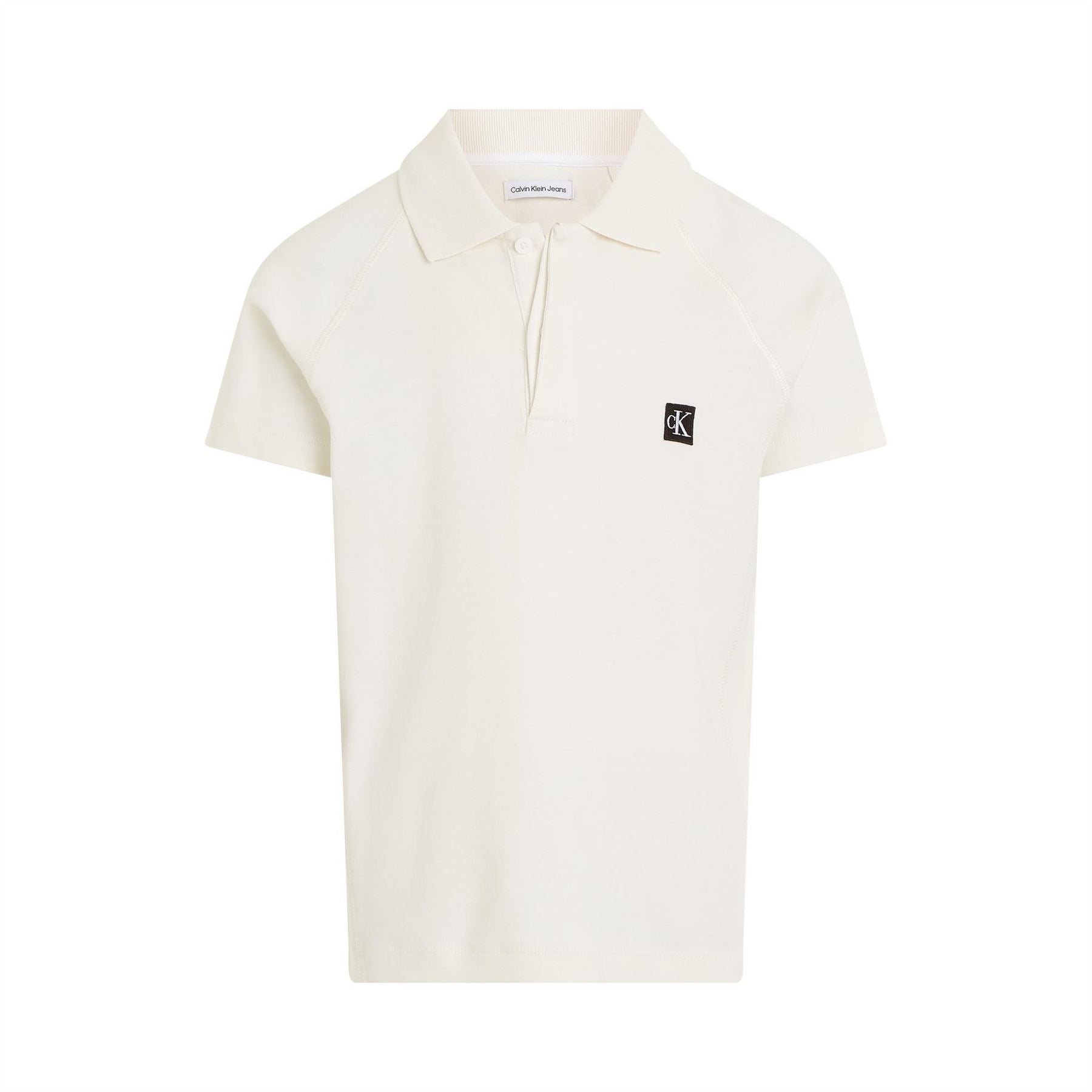 Calvin Klein Jeans Soft Jersey Short Sleeve Polo Shirt