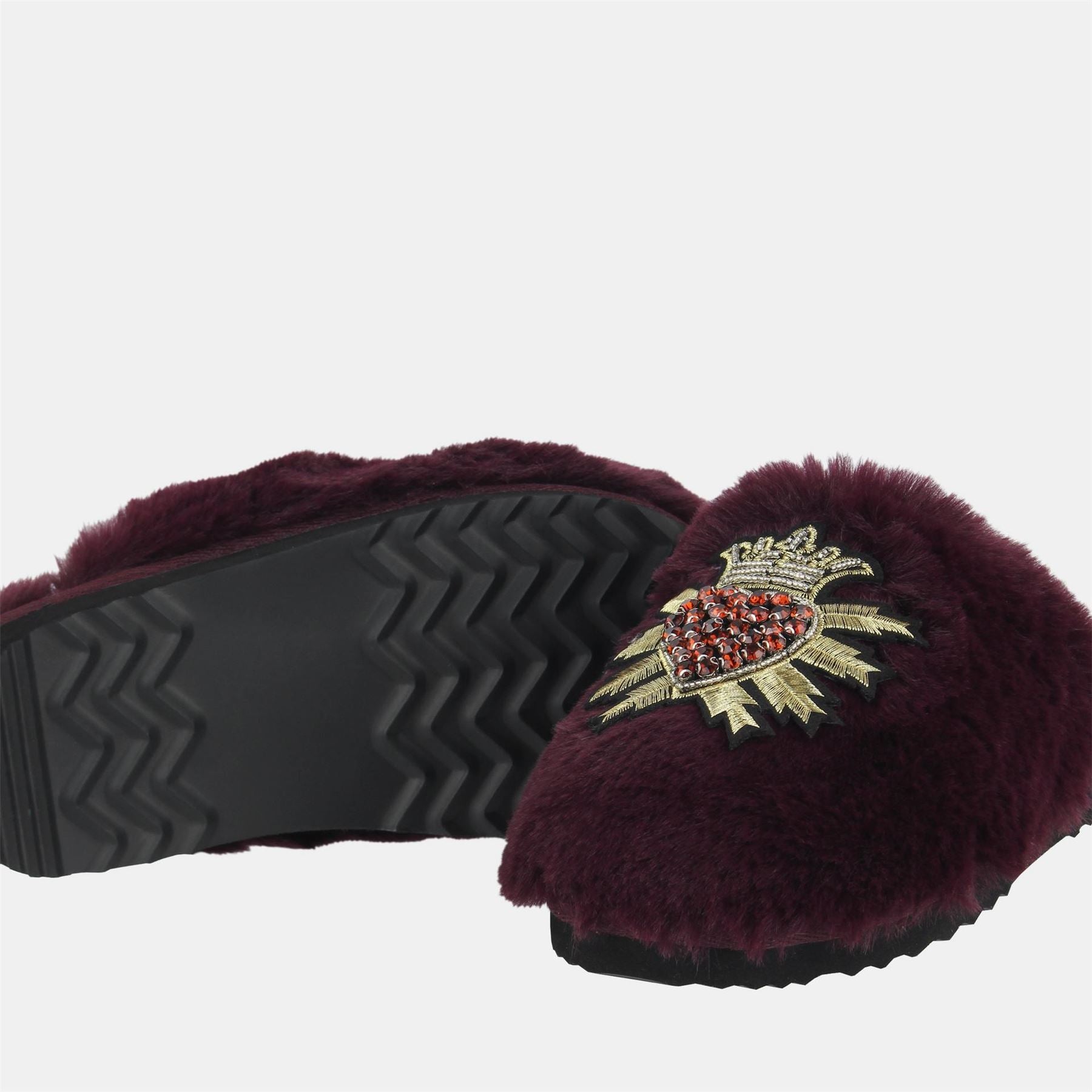 Biba Flamingo Embellished Slider Slipper