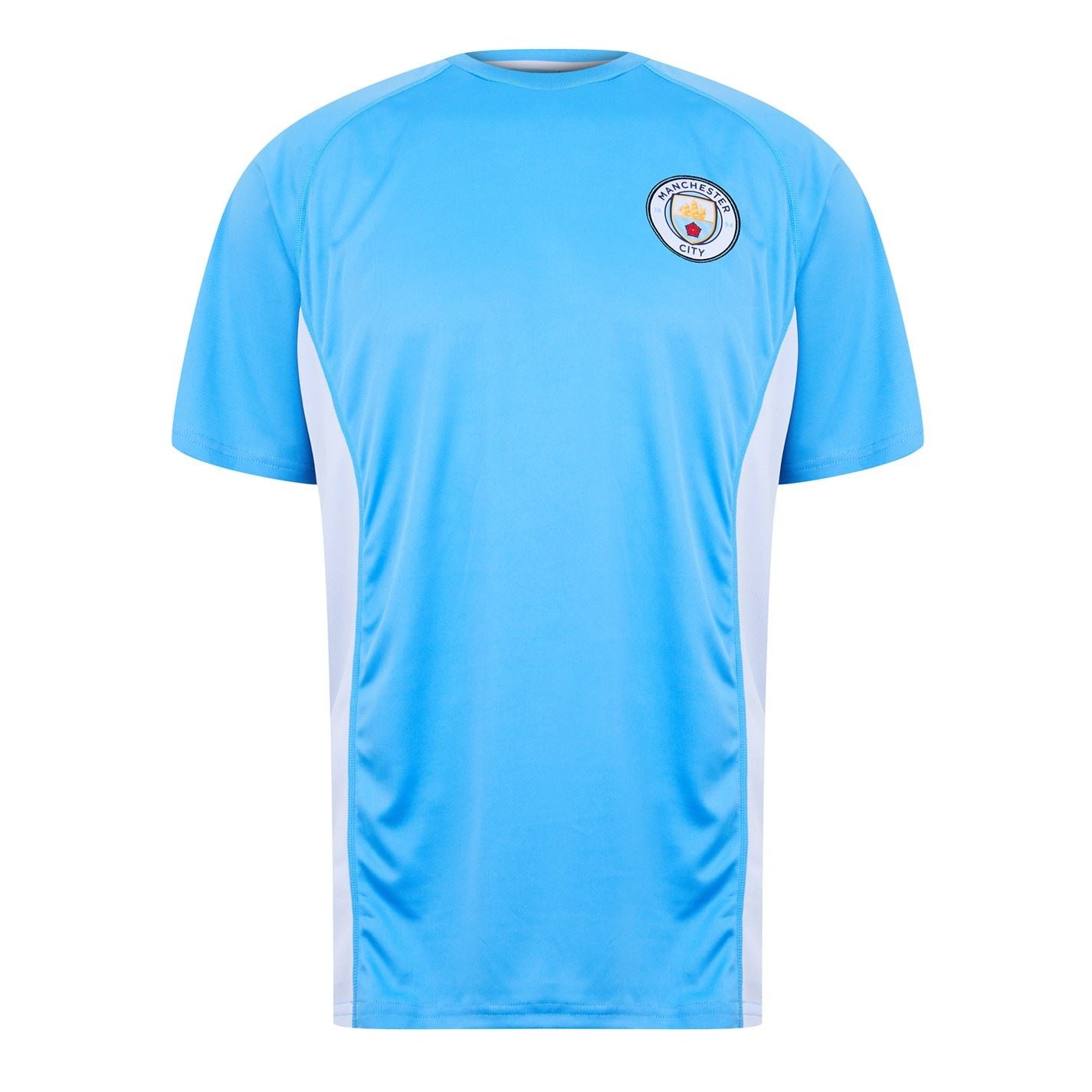 Source Lab Manchester City Poly T-Shirt Adults