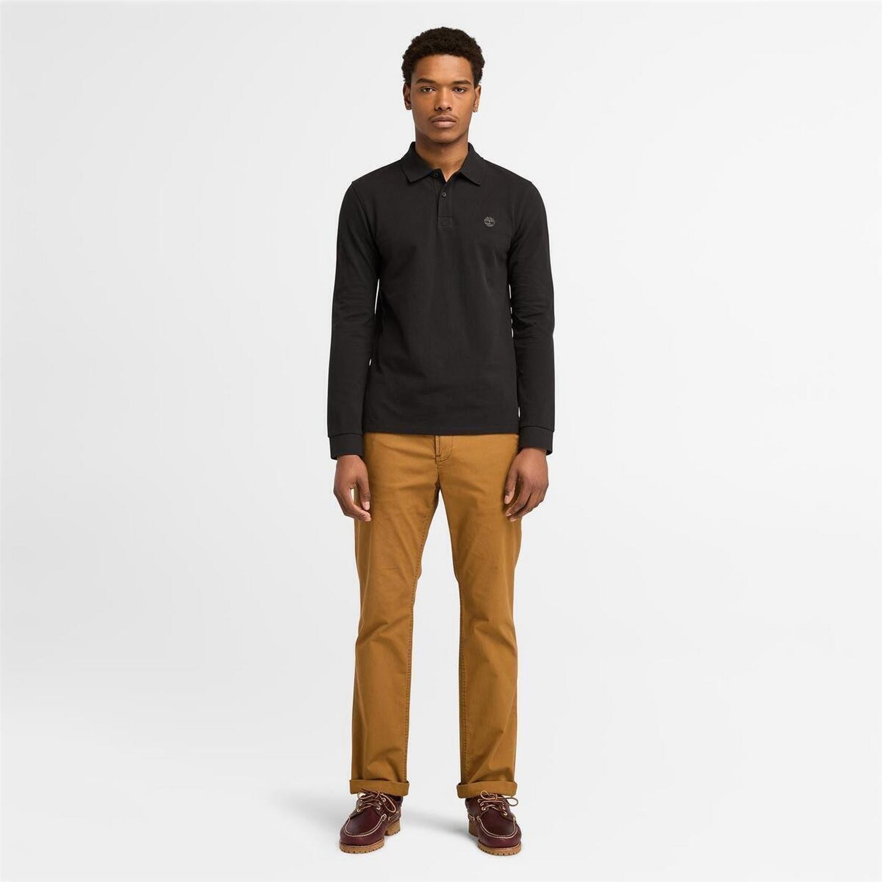 Timberland Millers Collared Long Sleeve Regular Fit Shirt