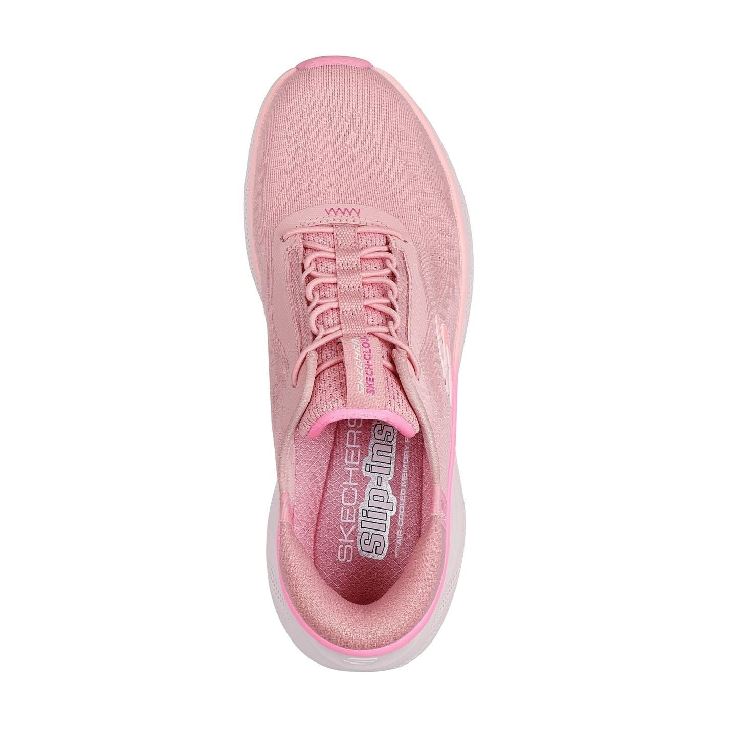 Skechers Round Toe Flat Heel Low Top Sneakers