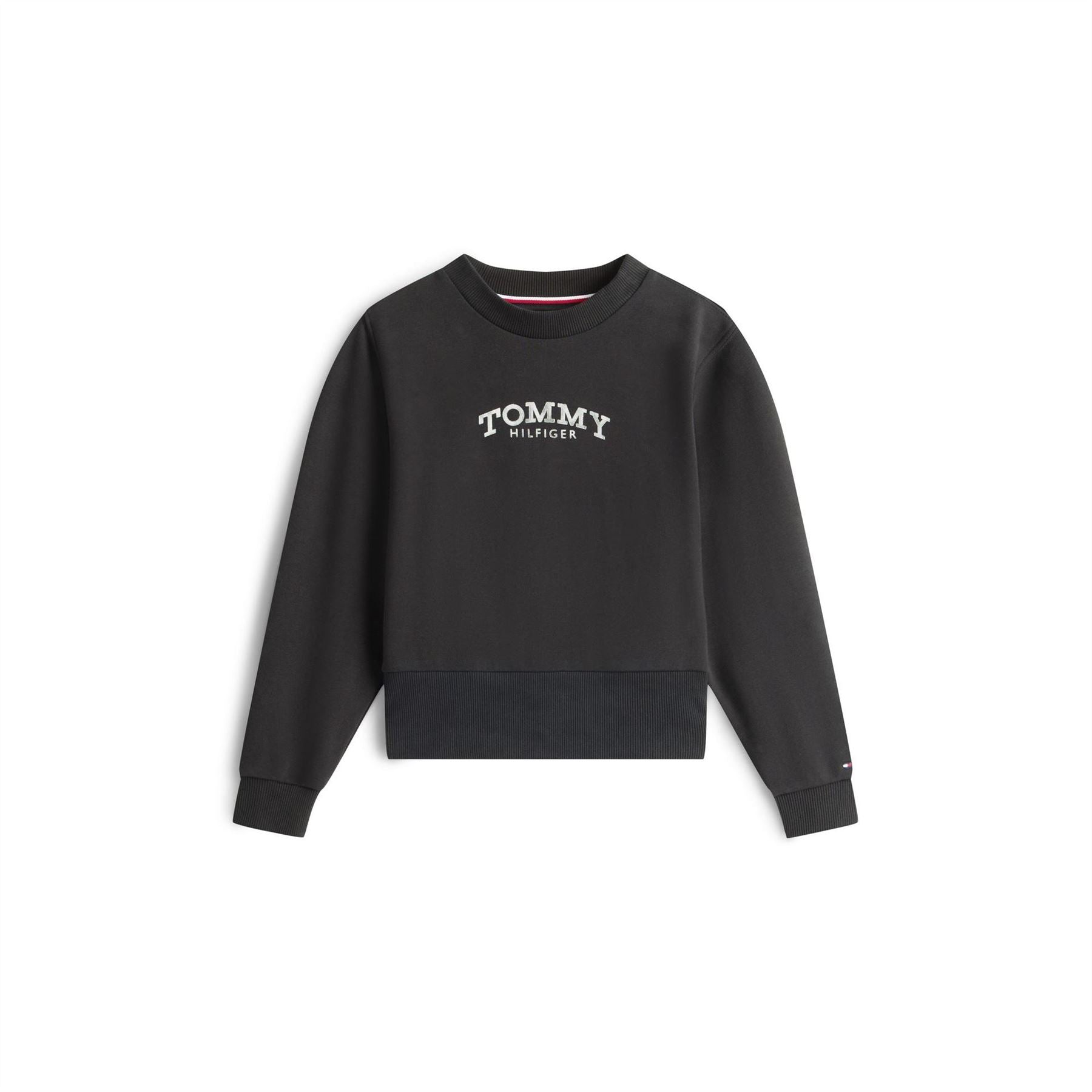 Tommy Hilfiger Lettering Crew Neck Long Sleeve Sweatshirt Legging Coord Set