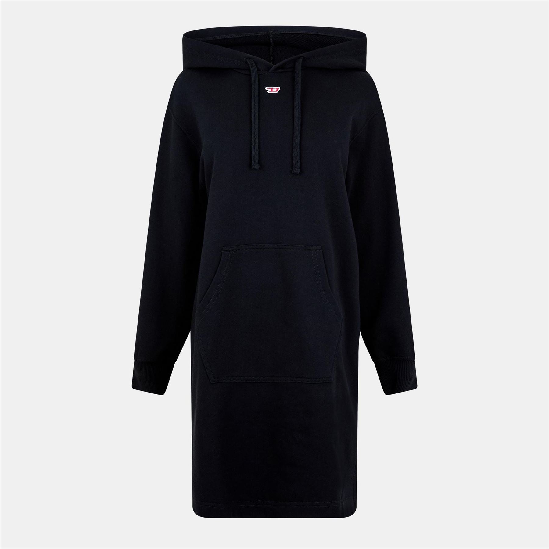 Diesel Ilse Hooded Midi Sweatshirt Dress