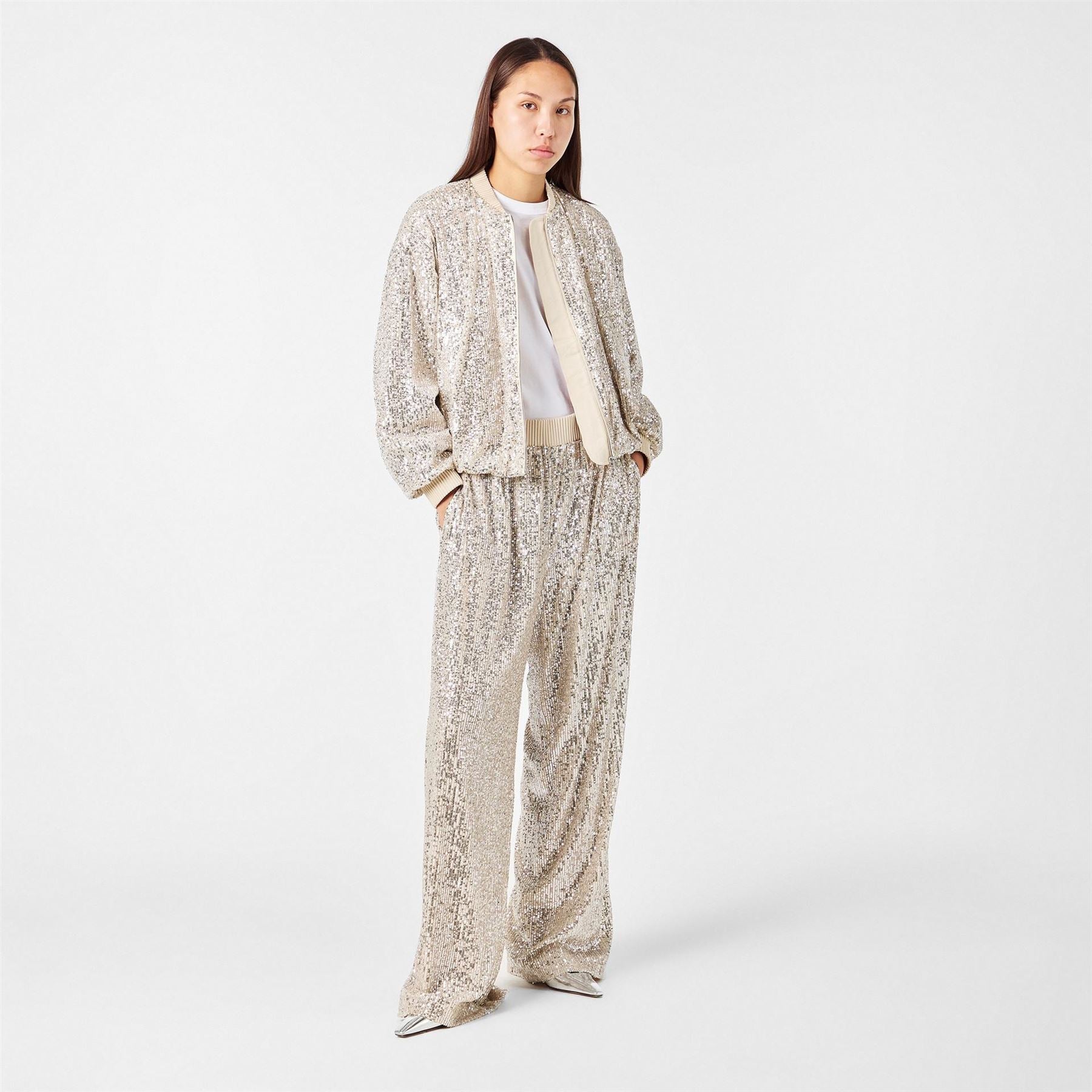 Boss Tilloi Palazzo Wide Leg Pants