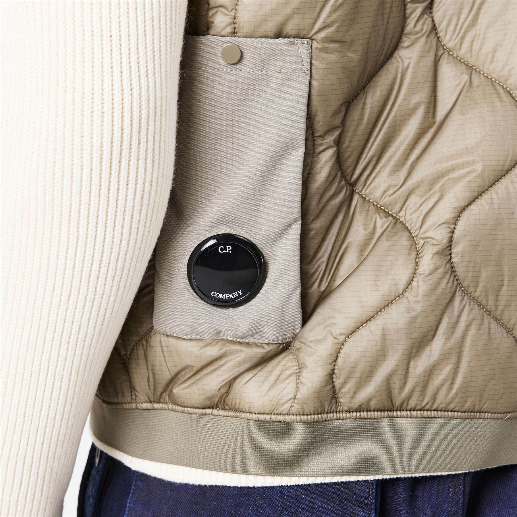 CP Company Lens Quilted Sleeveless Gilet
