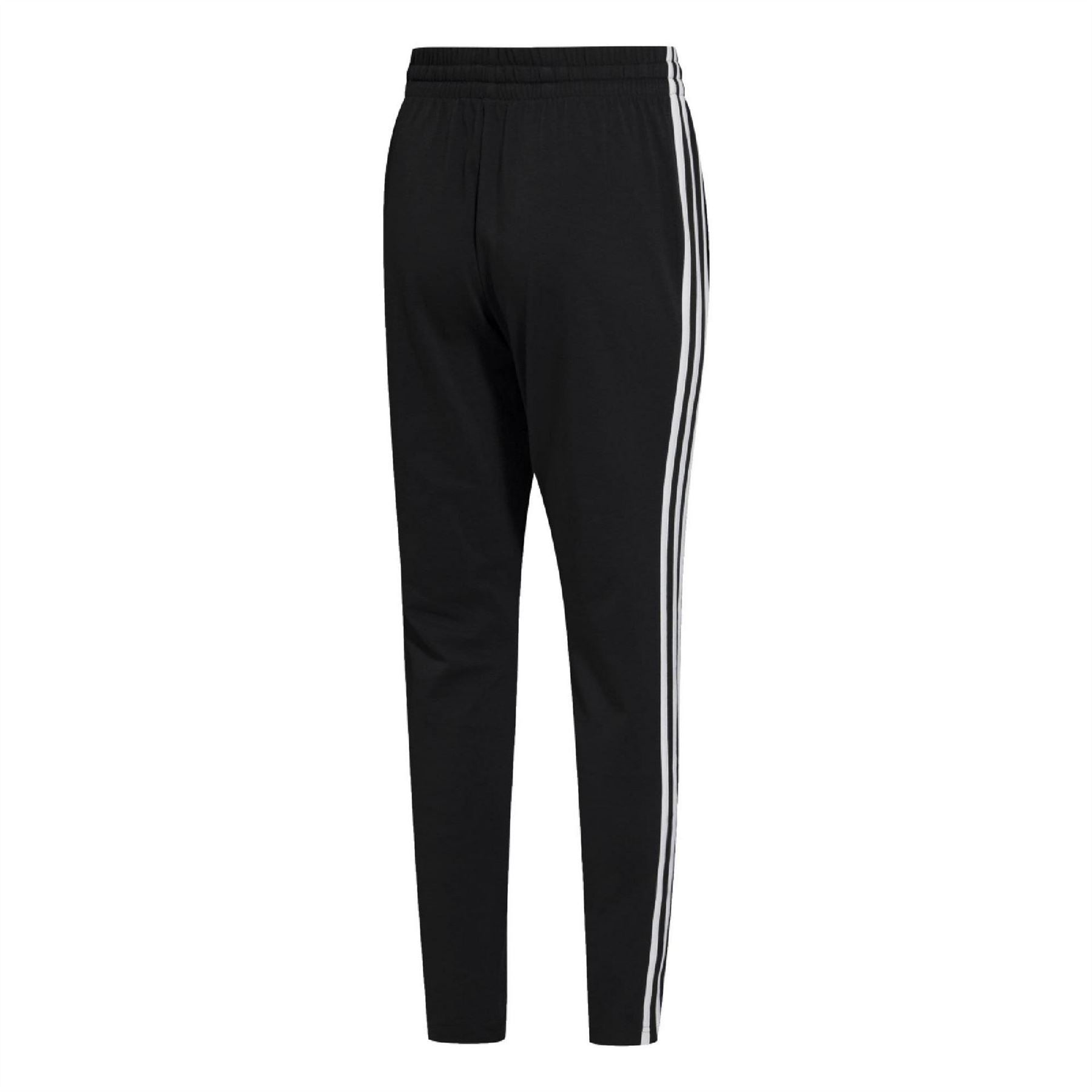 adidas Single Jersey Tapered 3 Stripes Joggers