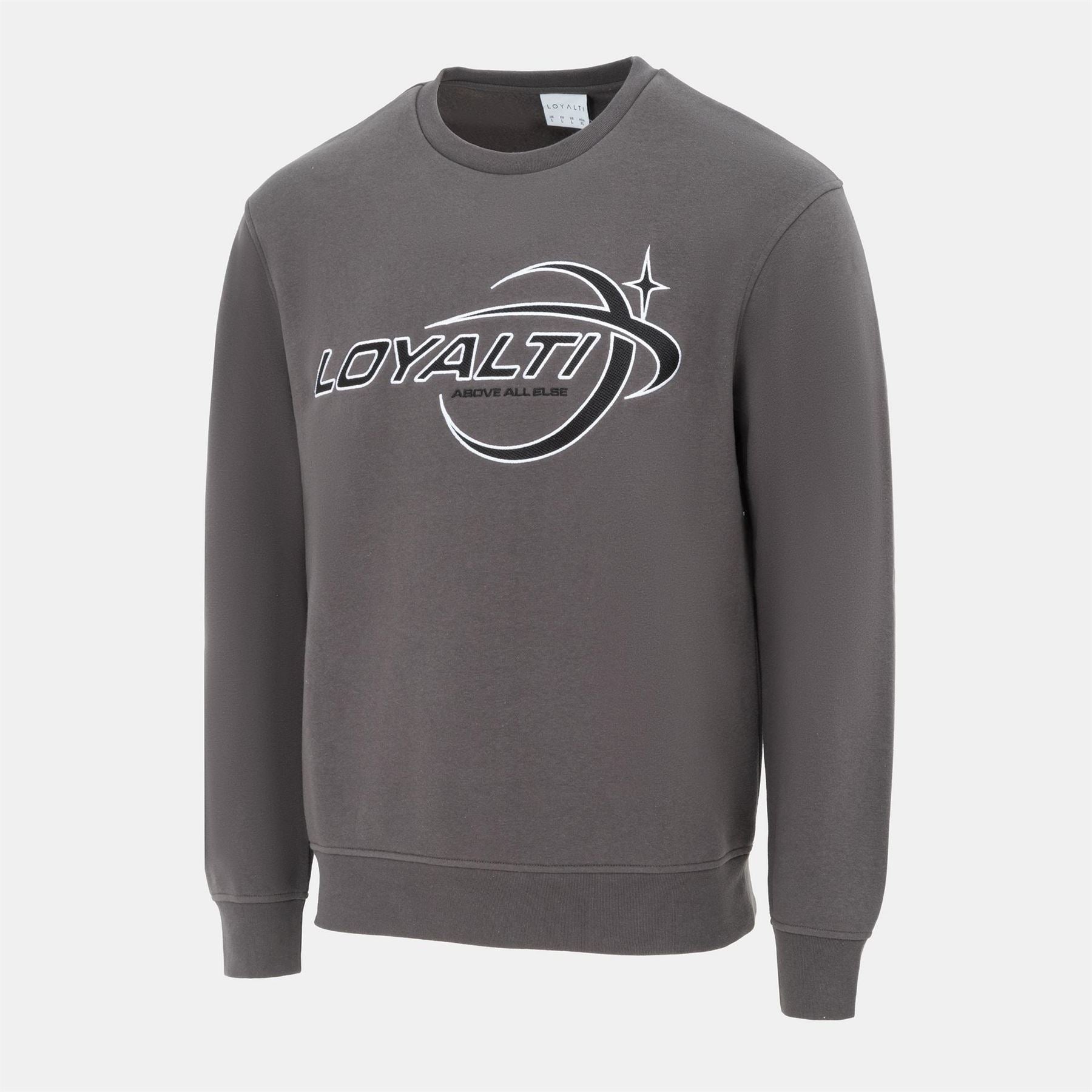 Loyalti Mens Galaxy Crewneck Sweatshirt