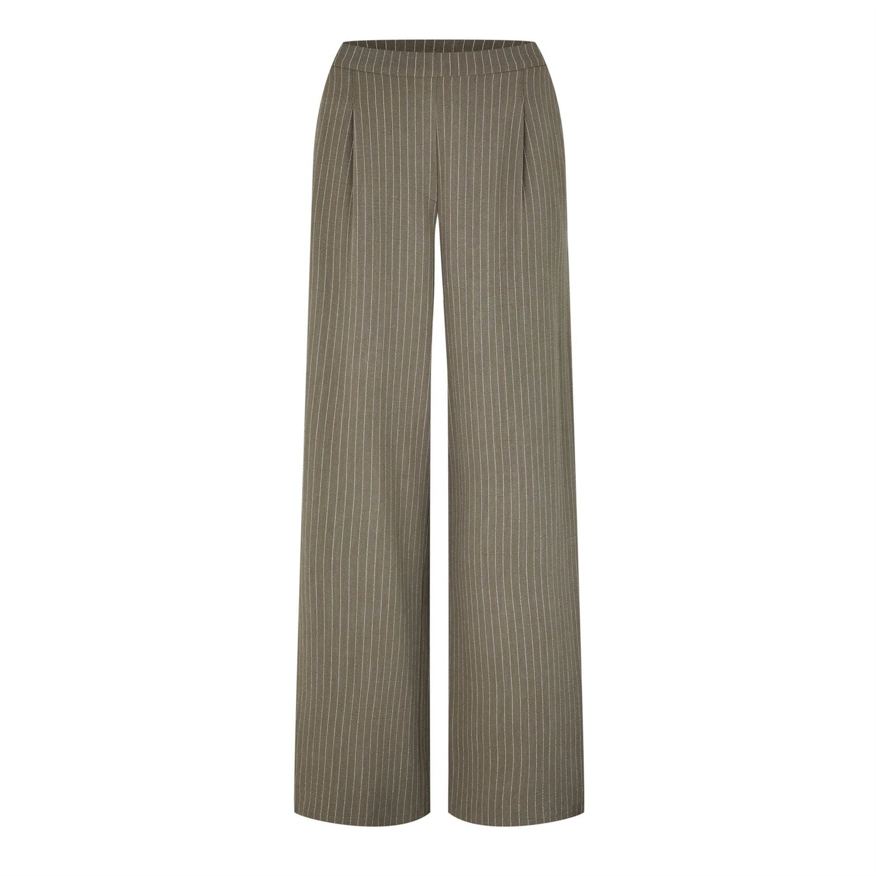 Biba Vertical Stripe Wide Leg Trousers