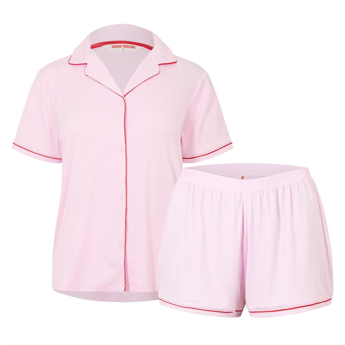 Urban Threads Short Sleeve Pyjama Set