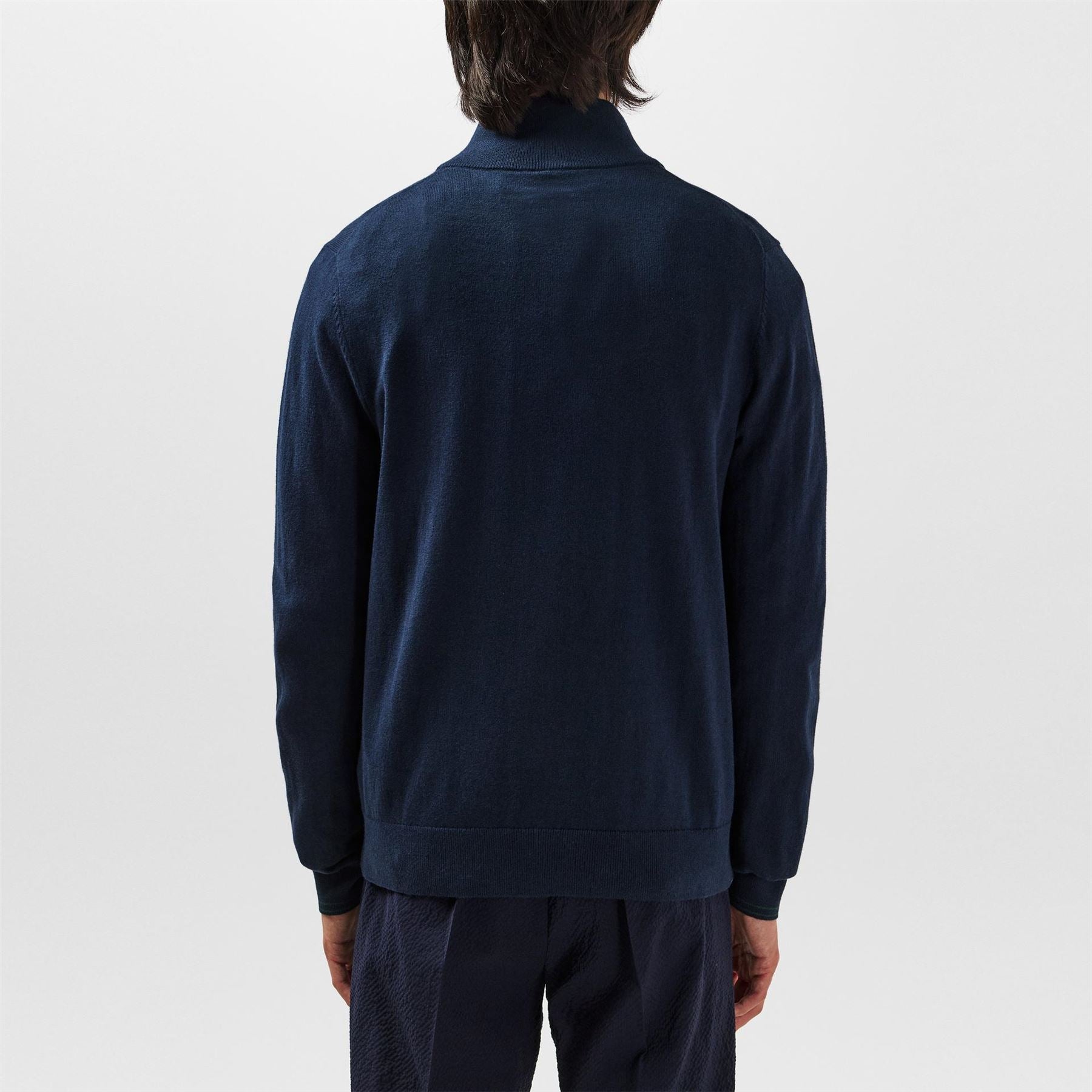 PS Paul Smith Logo Quarter Zip Sweater